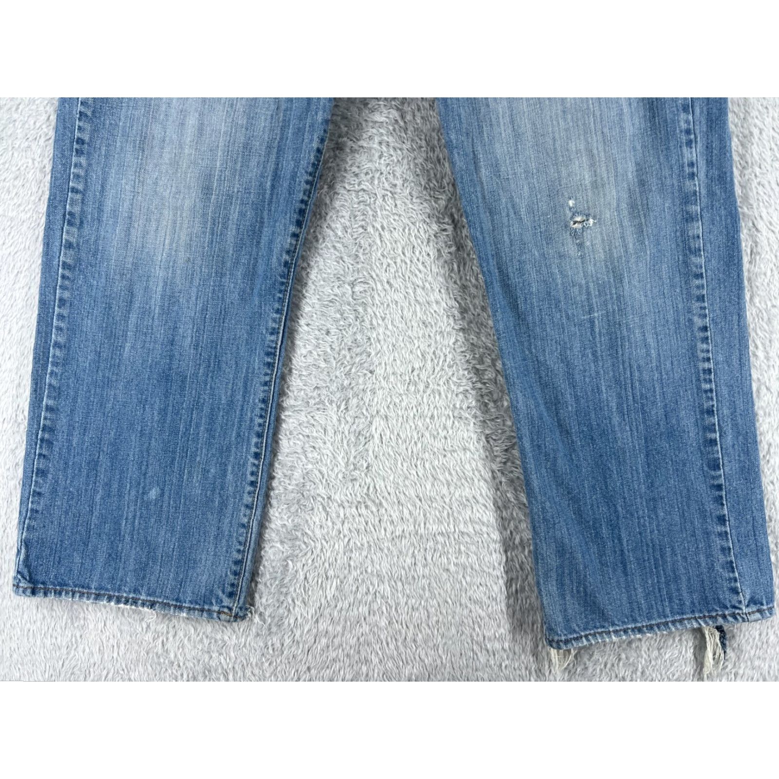 Lucky Brand Lucky Brand Jeans Mens 36 Blue Denim Piper Straight Leg Cotton 34x27 READ Size US 36 / EU 52 - 2 Thumbnail