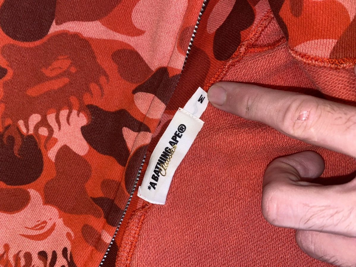 Bape × Nigo Fire Camo Full Zip Hoodie Size US M / EU 48-50 / 2 - 8 Thumbnail