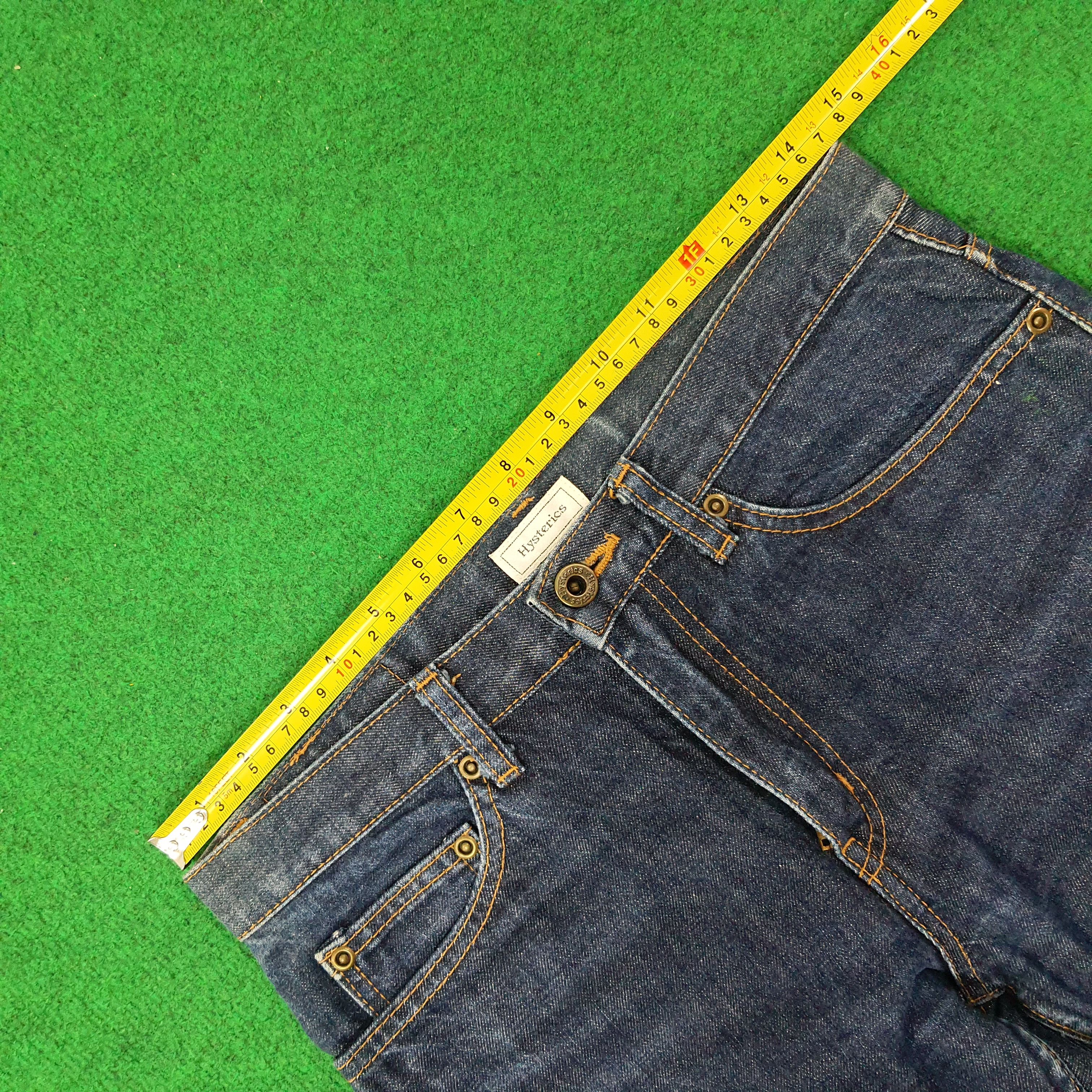 Hysteric Glamour Vintage Hysteric Glamour Raiders Custom Logo Jeans C244N5 Size US 28 / EU 44 - 11 Thumbnail