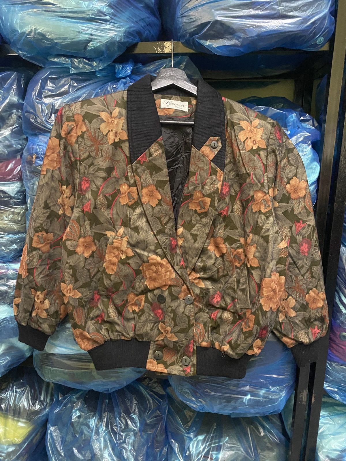 Vintage VINTAGE HOOVER ALL OVER PRINT FLOWER JACKET Size US M / EU 48-50 / 2 - 1 Thumbnail