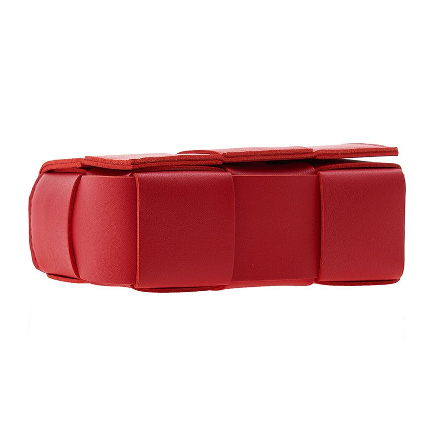 Bottega Veneta o1n1vont1224 Size: OS / Candy Cassette Bag in Red Size ONE SIZE - 4 Thumbnail