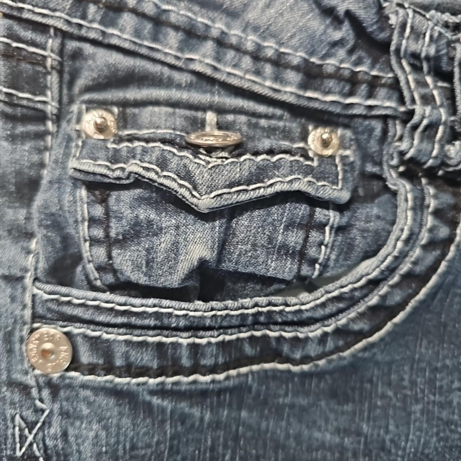 Palm Angels Angels Size 13 Cuffed Jean Capris Size 30" / US 8 / IT 44 - 2 Thumbnail