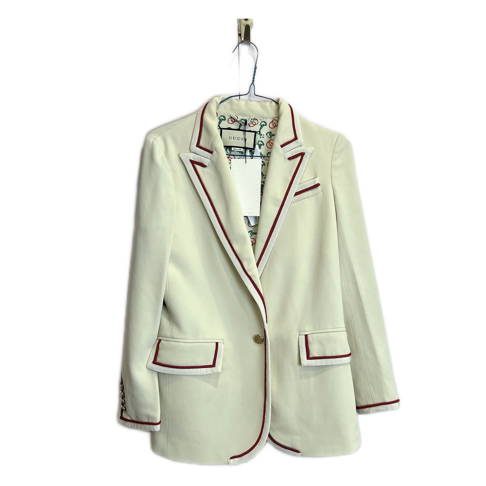 Gucci Gucci Contrast Trim Blazer Size 36 Size XS / US 0-2 / IT 36-38 - 1 Thumbnail