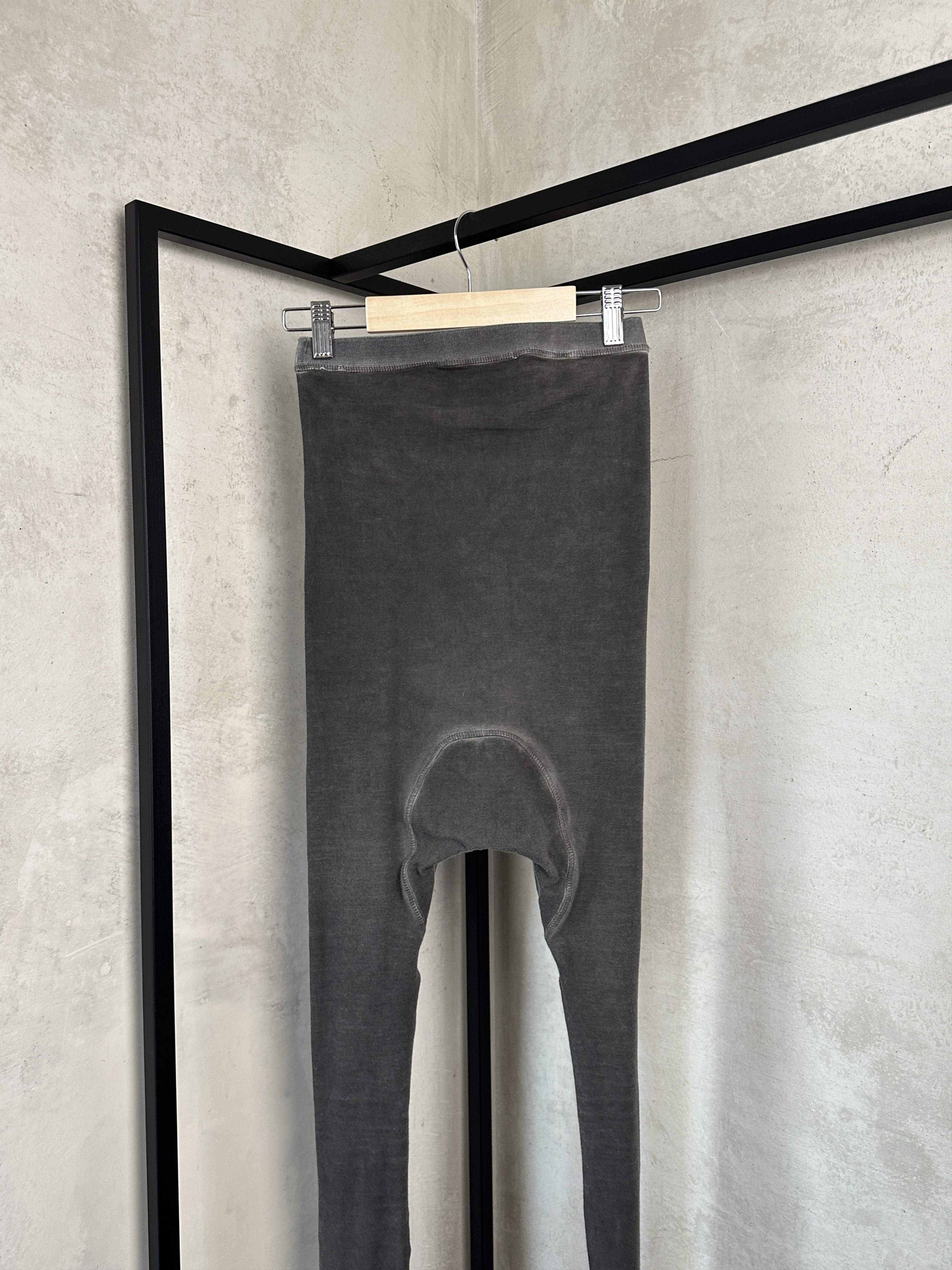 Boris Bidjan Saberi Boris Bidjan LongJohn1 Grey Gum Dyed Size US 28 / EU 44 - 5 Thumbnail