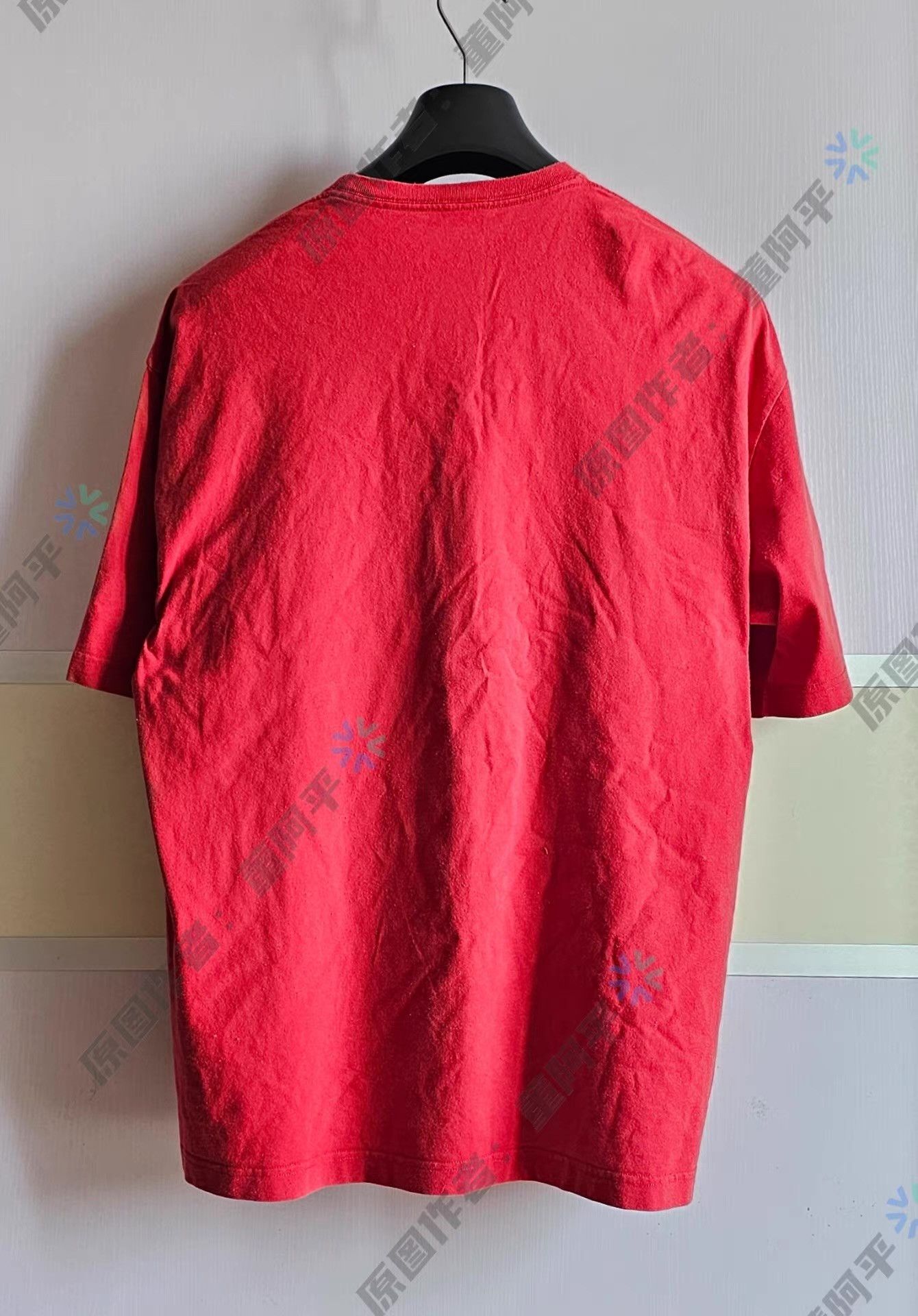 Balenciaga Balenciaga Red Wheat Ear Short Sleeve T-shirt Q4 Size US S / EU 44-46 / 1 - 3 Thumbnail