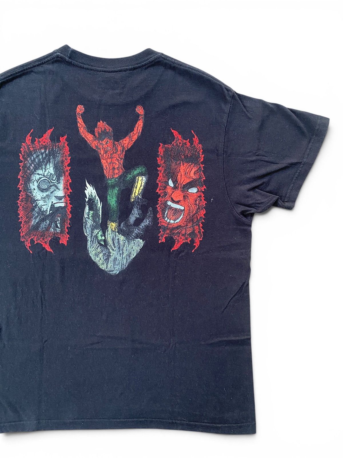 Japanese Brand Rare Might Guy Naruto Anime Tee Double Sided Graphic Shirt Size US L / EU 52-54 / 3 - 11 Thumbnail