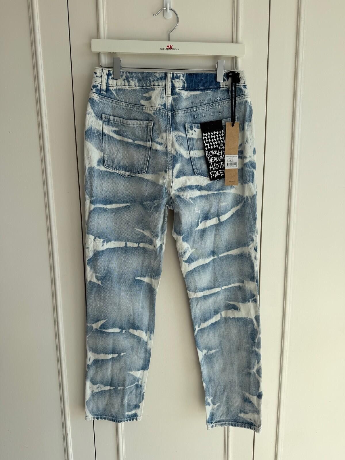 Ksubi new ksubi womens denim jeans nine o motley blue 29 11 Size 29" - 6 Thumbnail