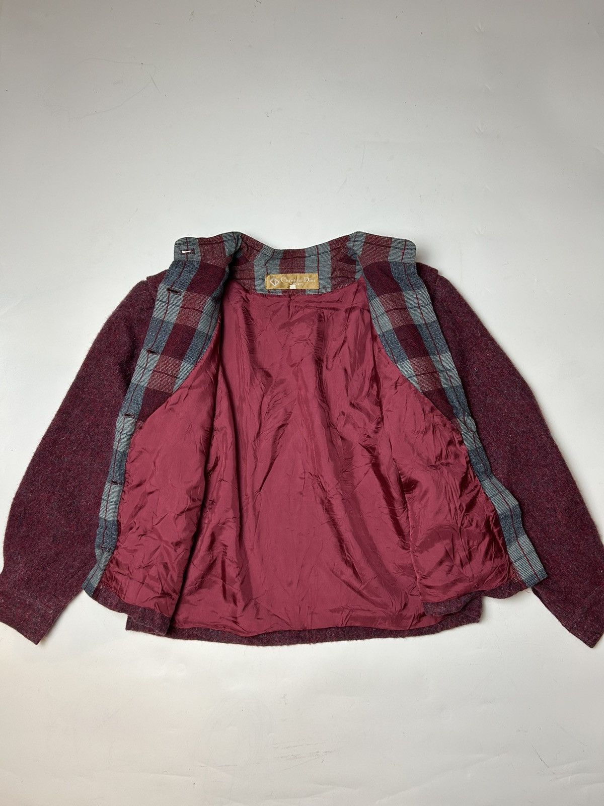 Christian Dior Monsieur × Vintage VINTAGE CHRISTIAN DIOR SPORT WOOL BUTTON JACKET Size S / US 4 / IT 40 - 3 Thumbnail