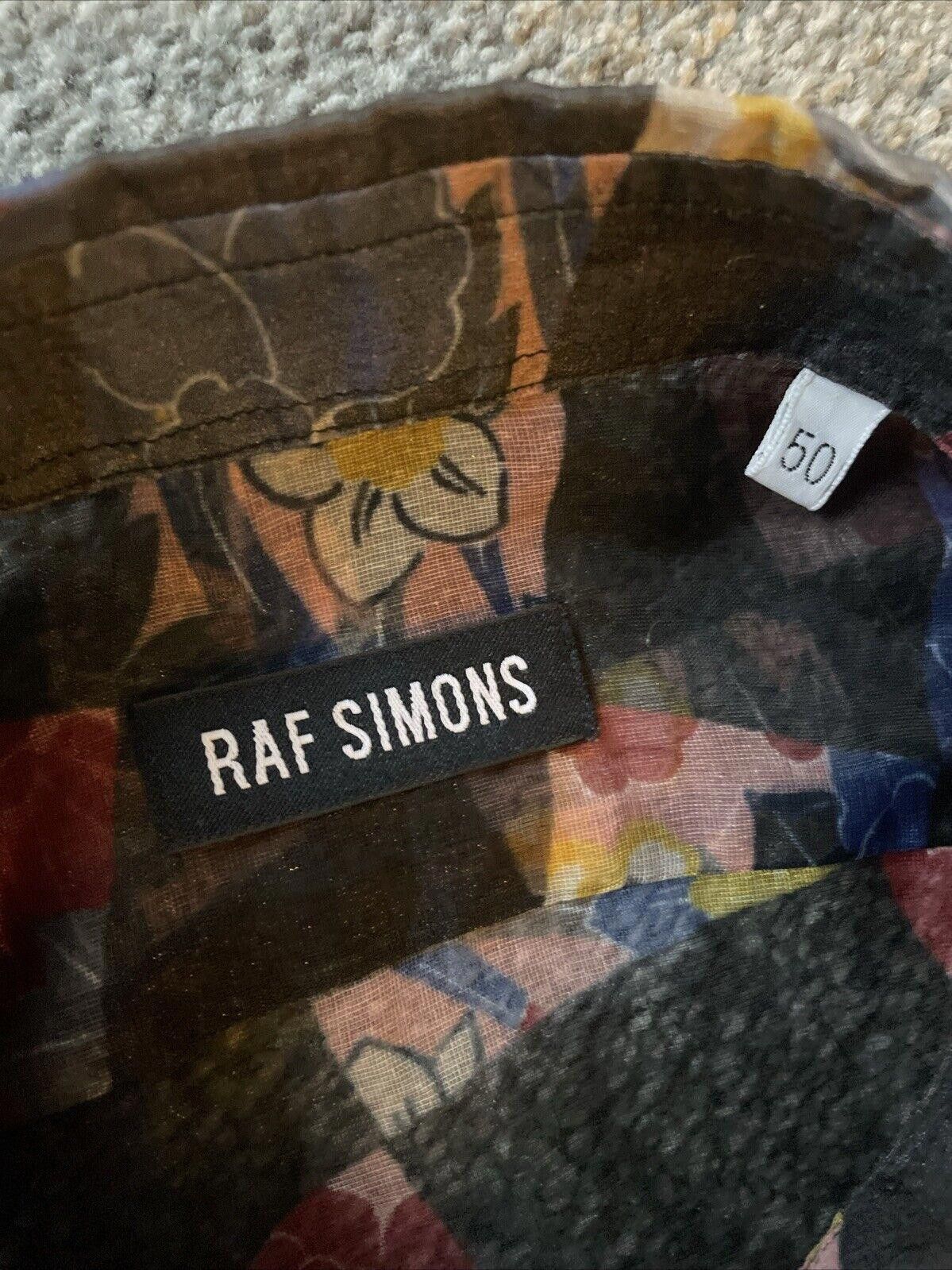 Raf Simons RAF Simon’s Floral Sheer Shirt Size L / US 10 / IT 46 - 5 Thumbnail