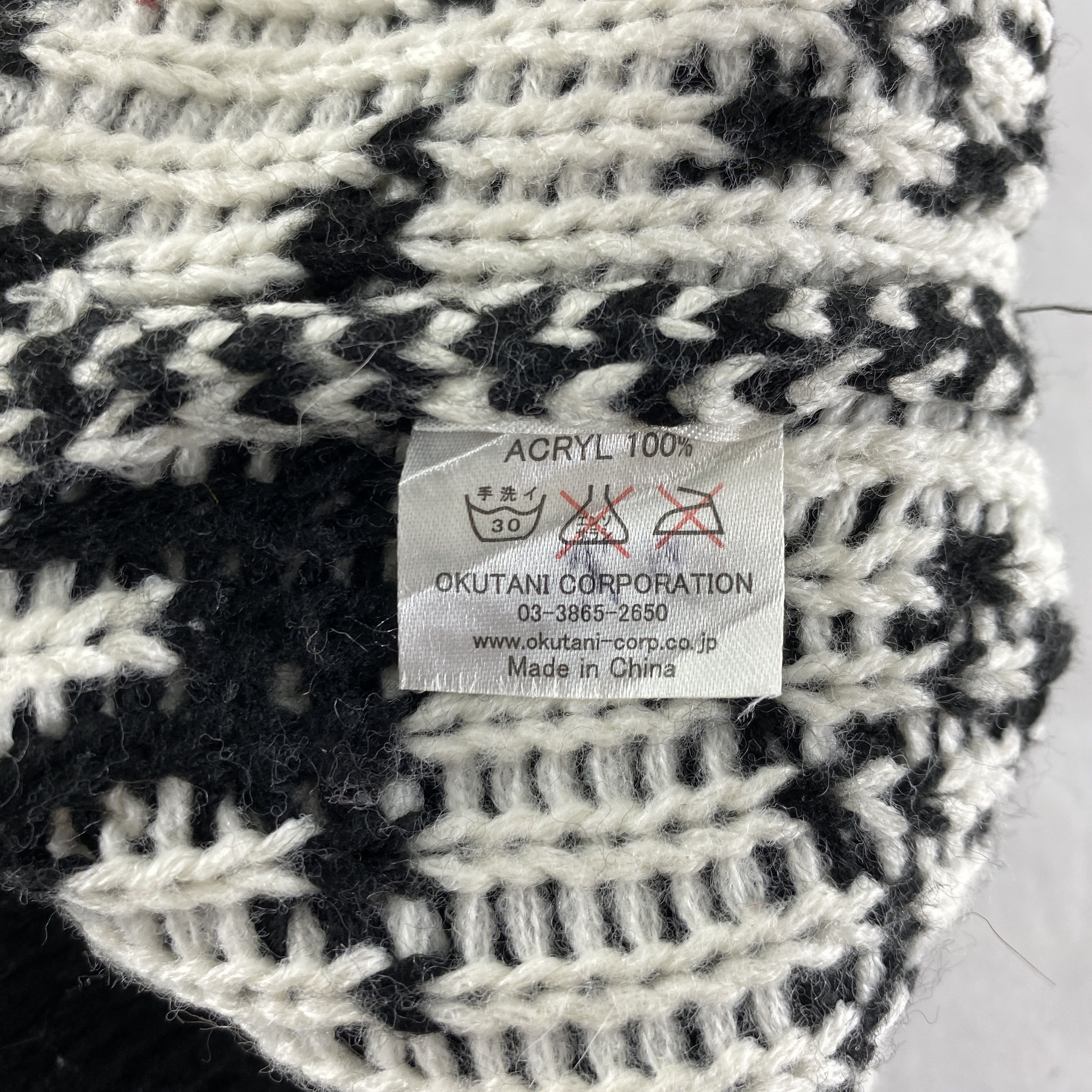 Japanese Brand Skulls Design Snow Cap Hat Beanie -BN594 Size ONE SIZE - 5 Thumbnail