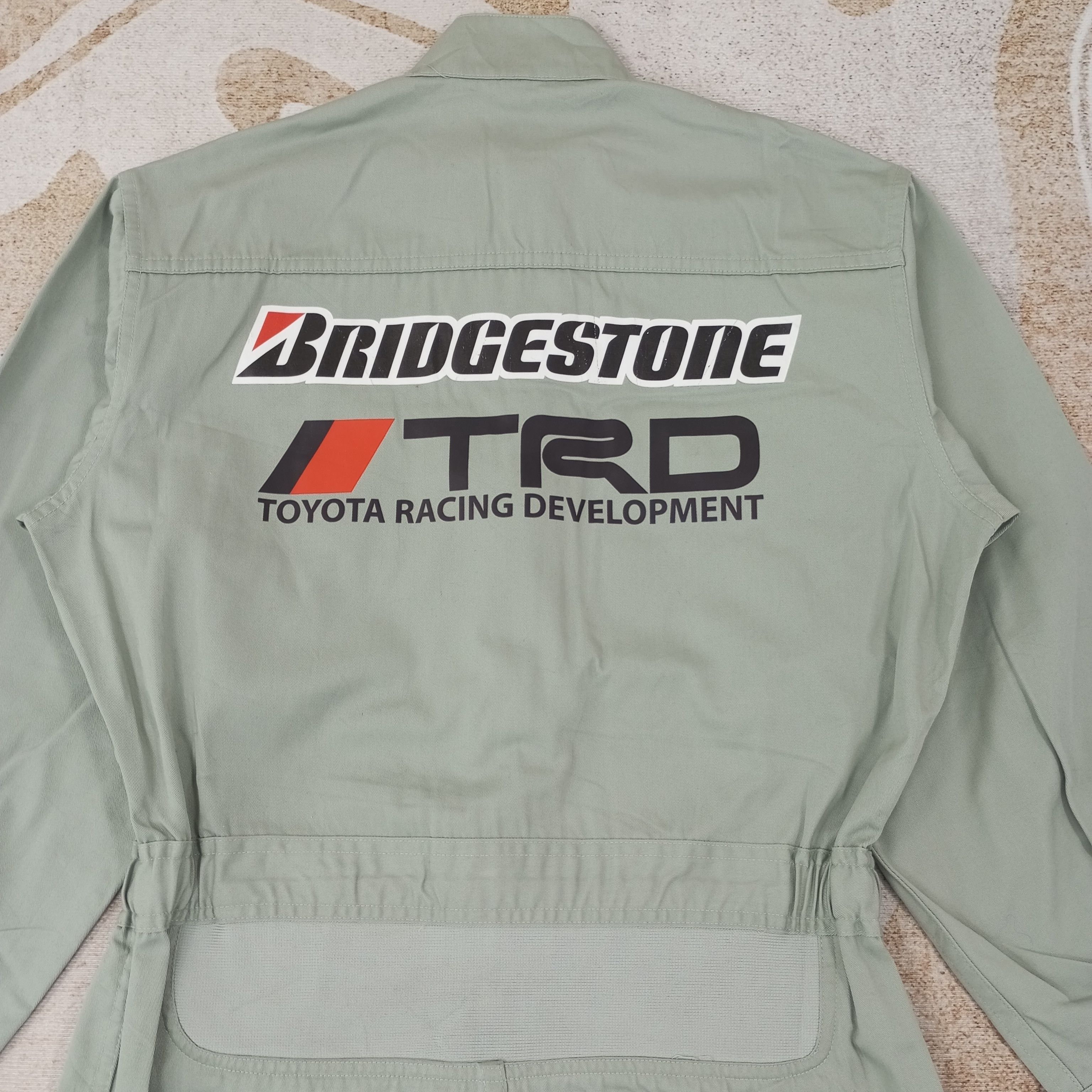Vintage Bridgestone X TRD Toyota Custom Coverall c231n13 Size US S / EU 44-46 / 1 - 2 Thumbnail