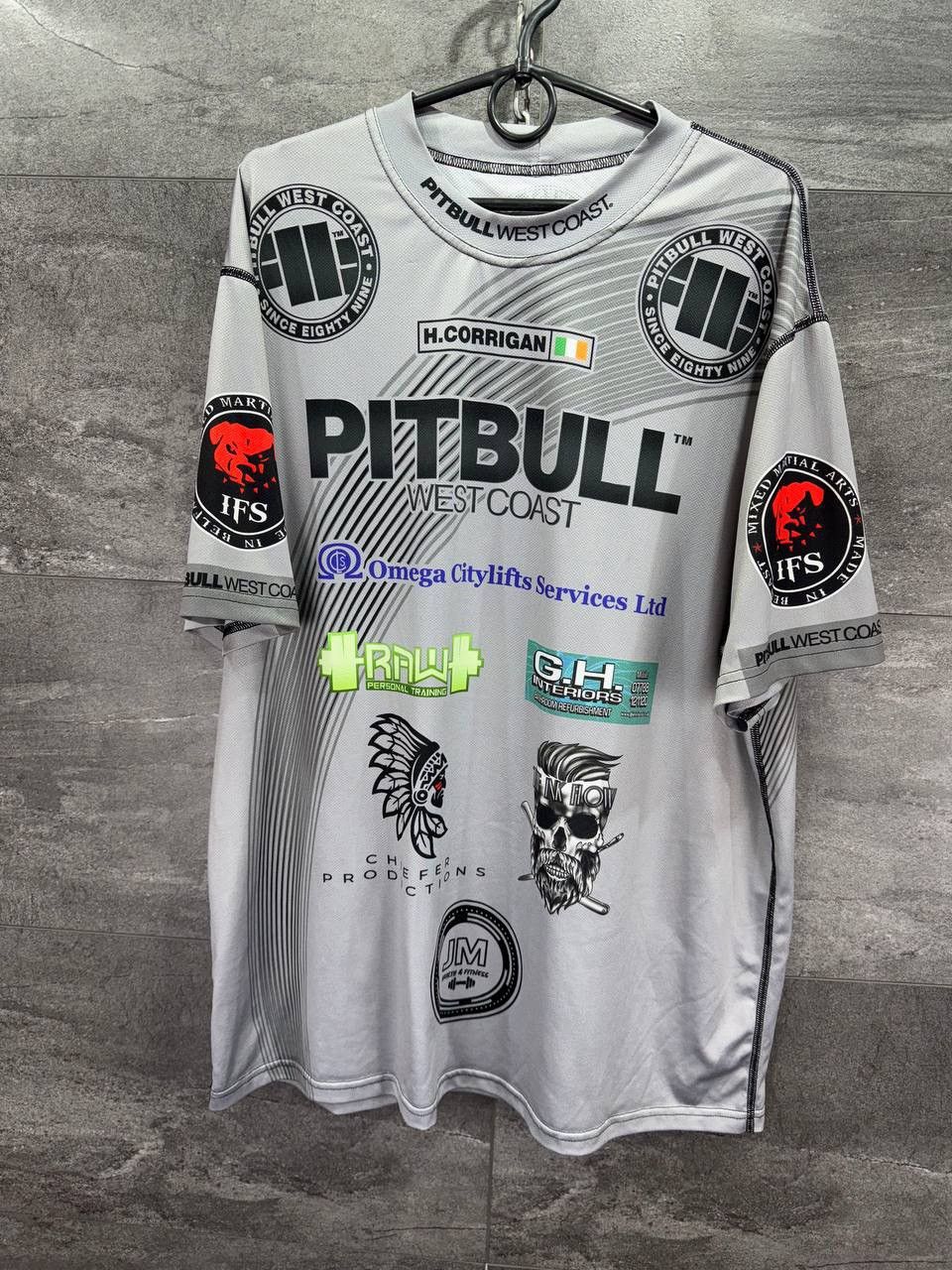 Pitbull West Coast training t-shirt rare