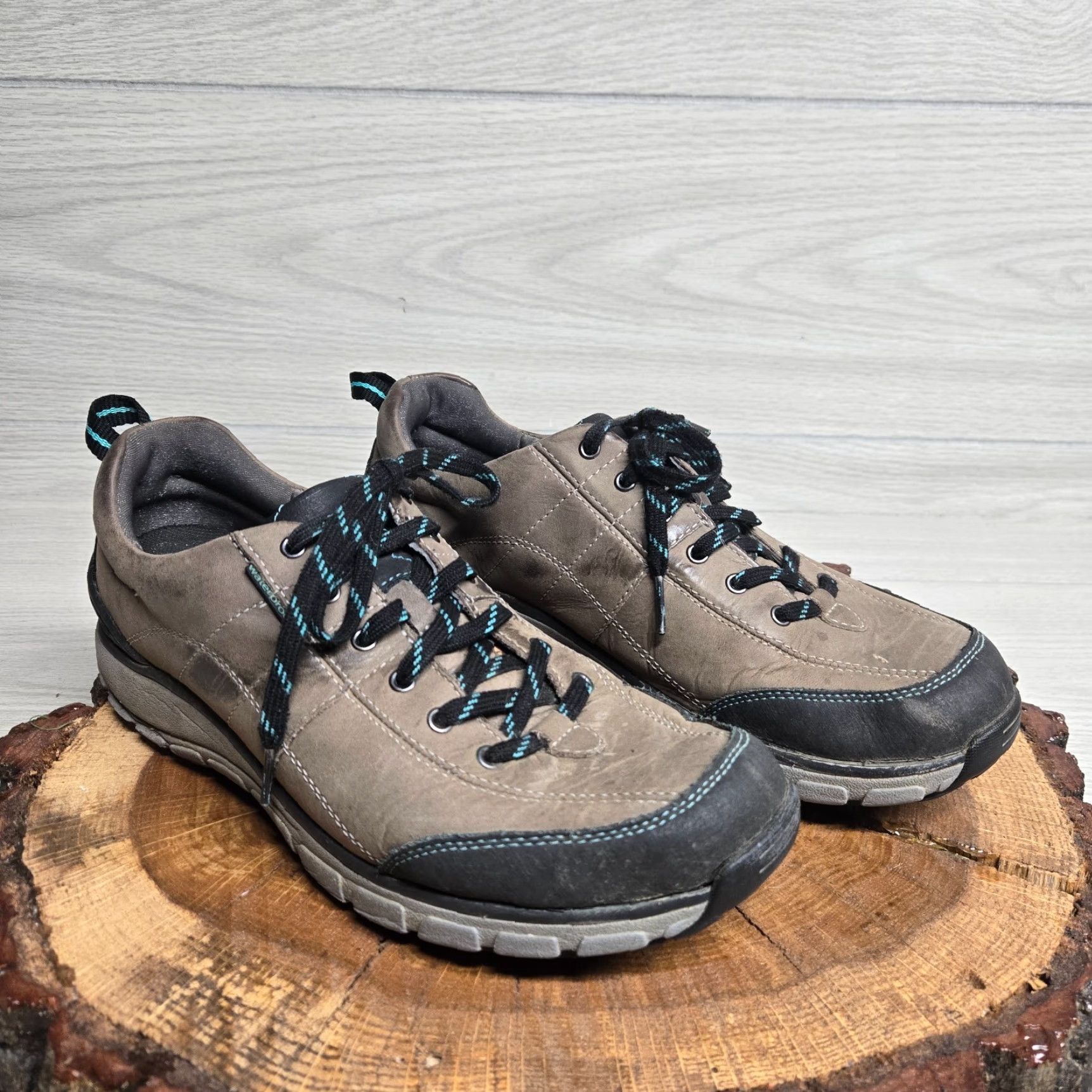 Clarks Clarks Wave Walk Trek Waterproof Walking Tan Suede Leather 26064755 Men's 9.5W Size US 10 / EU 43 - 2 Thumbnail