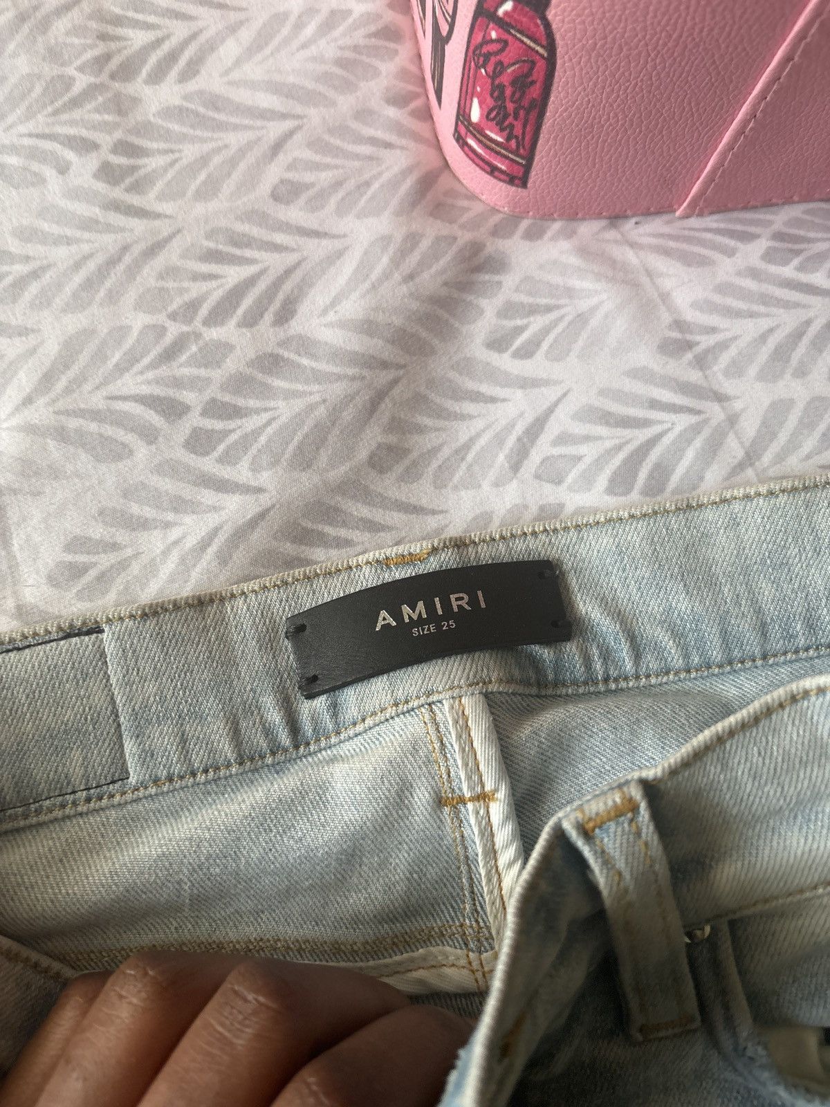 Amiri Mid Rise Skinny Leg Jeans Size 25" / US 0 / IT 36 - 3 Thumbnail