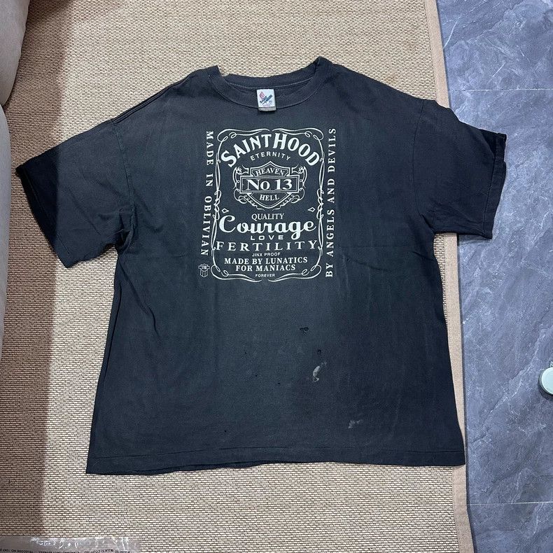 Saint Michael Saint Michael Motorcycles are made of old washed short sle Size US XXL / EU 58 / 5 - 1 Thumbnail