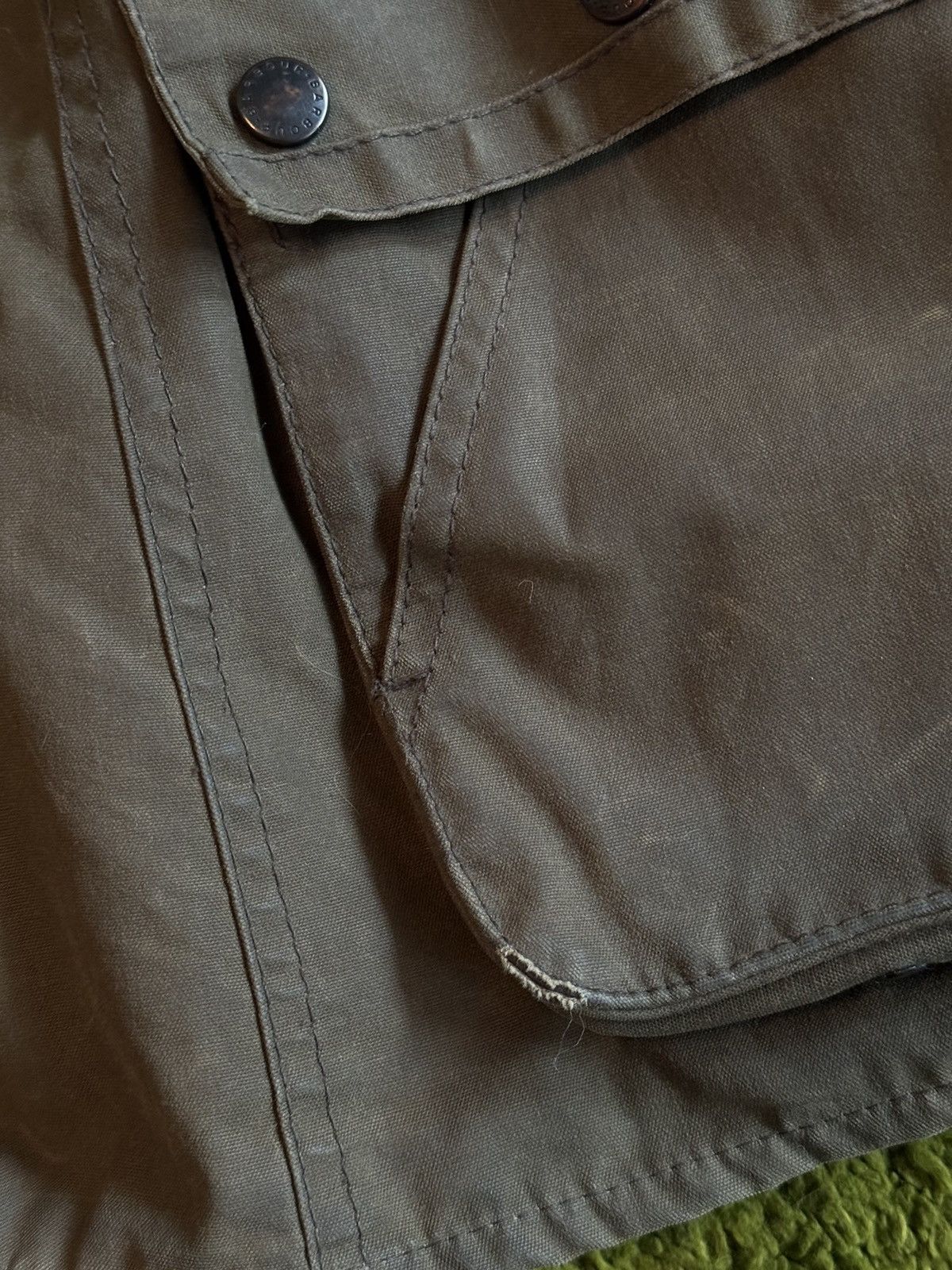 Barbour × Designer Barbour Brighton parka waxed faded jacket Size S / US 4 / IT 40 - 8 Thumbnail