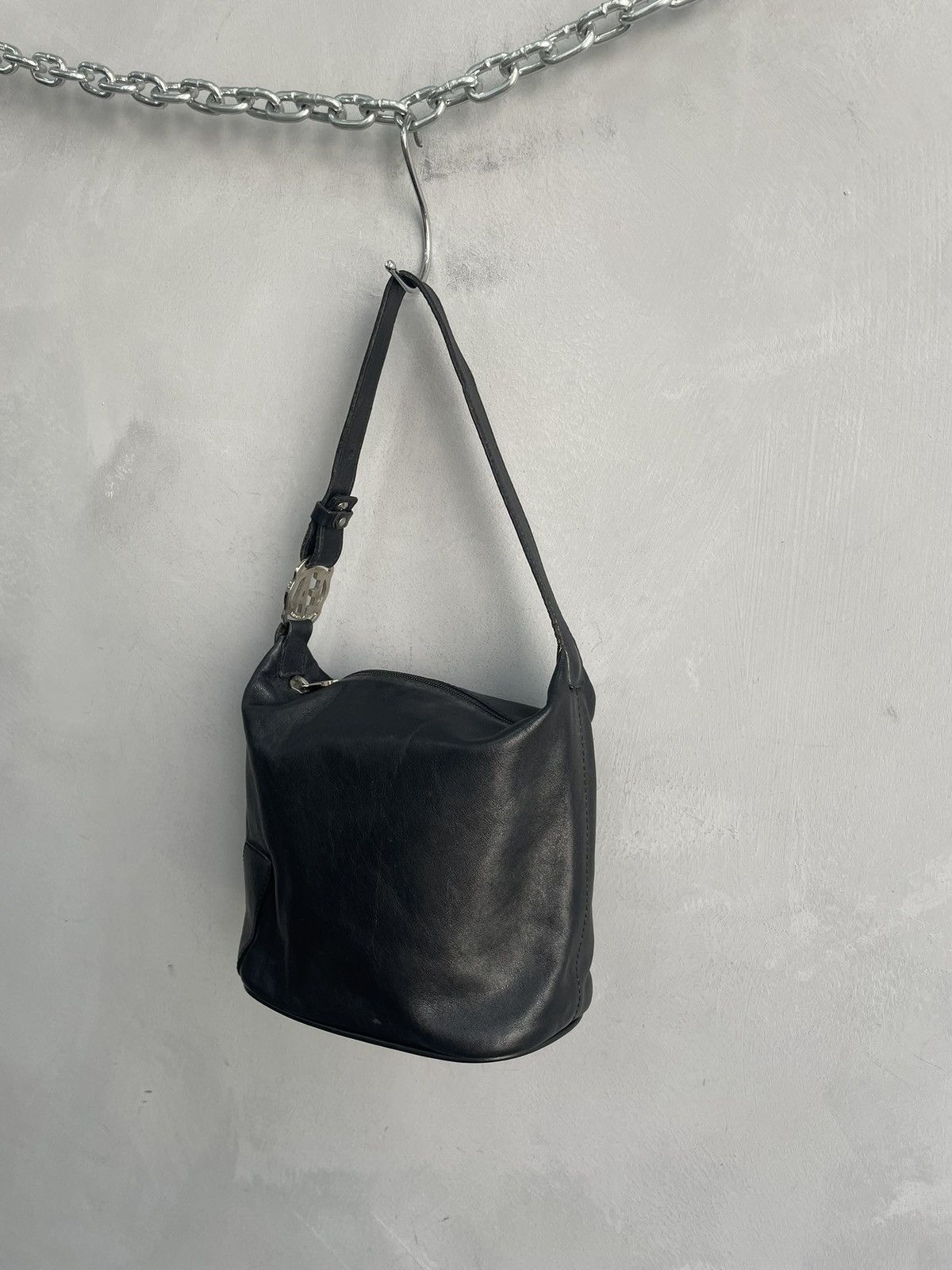 Emporio Armani Rare avant garde Emporio Armani leather bag y2k Size ONE SIZE - 6 Thumbnail