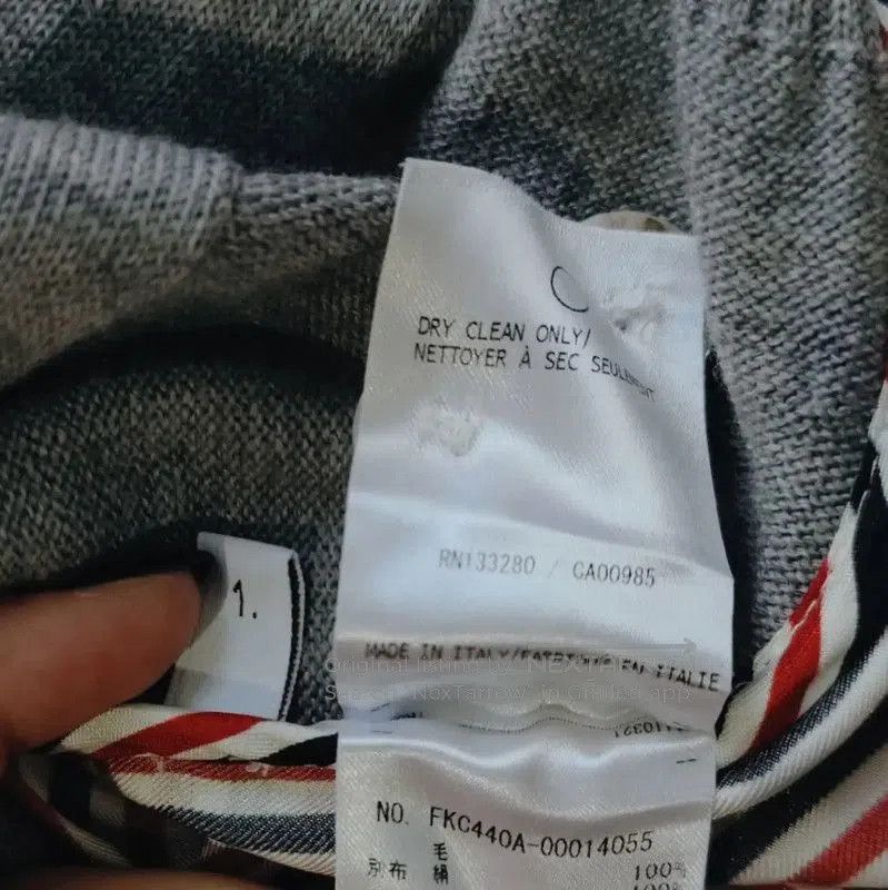 Thom Browne Thom Browne Gray Wool Women's Pullover Sweater . Size M / US 6-8 / IT 42-44 - 5 Thumbnail