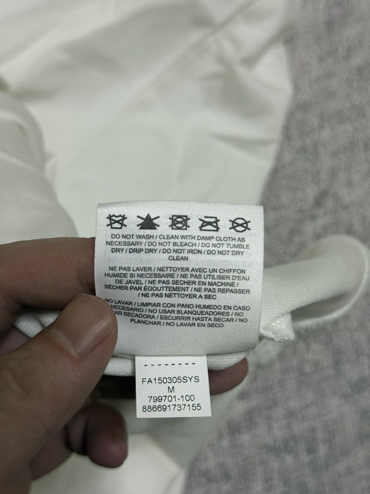 Supreme Supreme Jordan tee White T-shirt Size US M / EU 48-50 / 2 - 6 Thumbnail