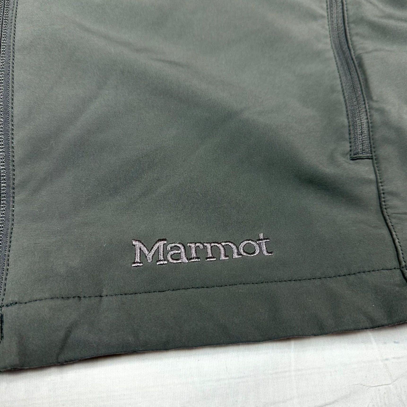 Marmot Marmot Womens Front Zip Light Jacket M Gray Pockets Logo Size M / US 6-8 / IT 42-44 - 5 Thumbnail