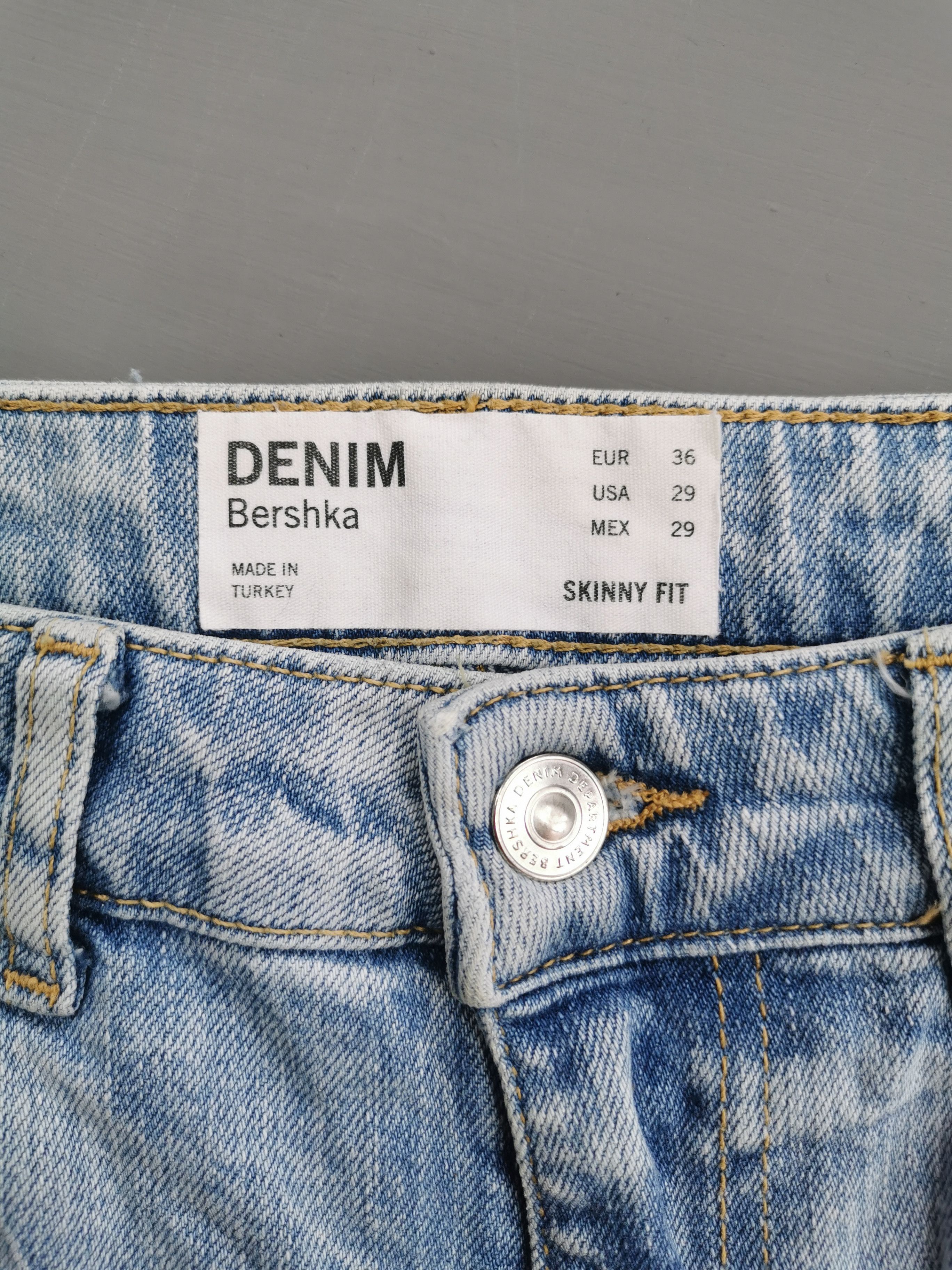 Bershka Bershka Ripped Skinny Fit Stretchable Jeans Size US 29 - 9 Thumbnail