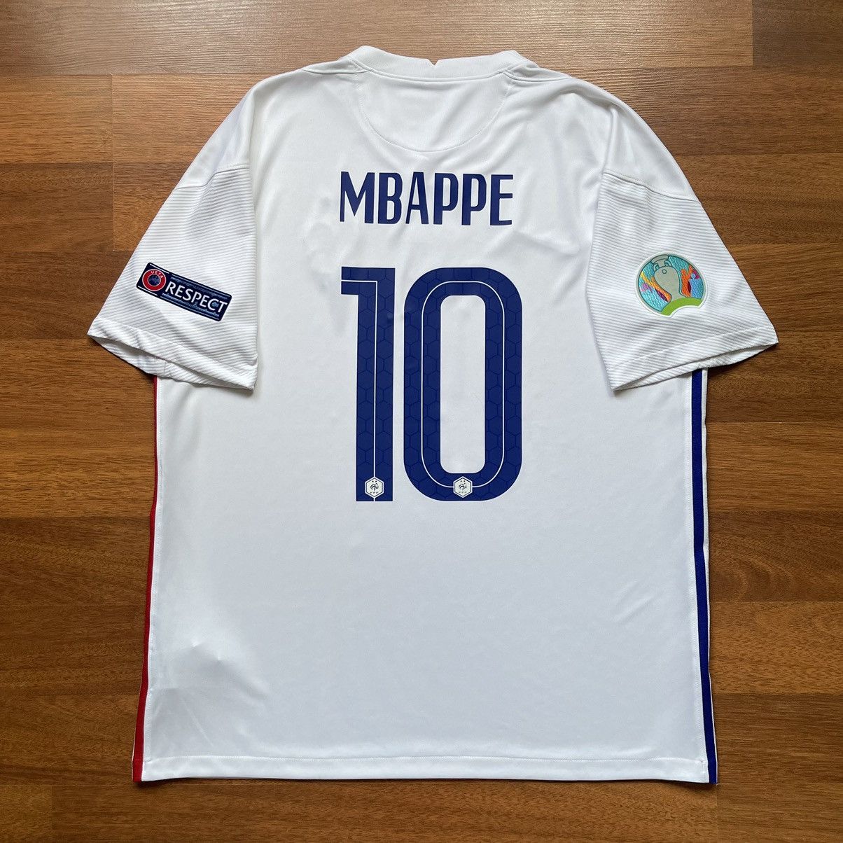 FRANCE NIKE 2020 EURO FOOTBALL AWAY JERSEY #10 MBAPPE