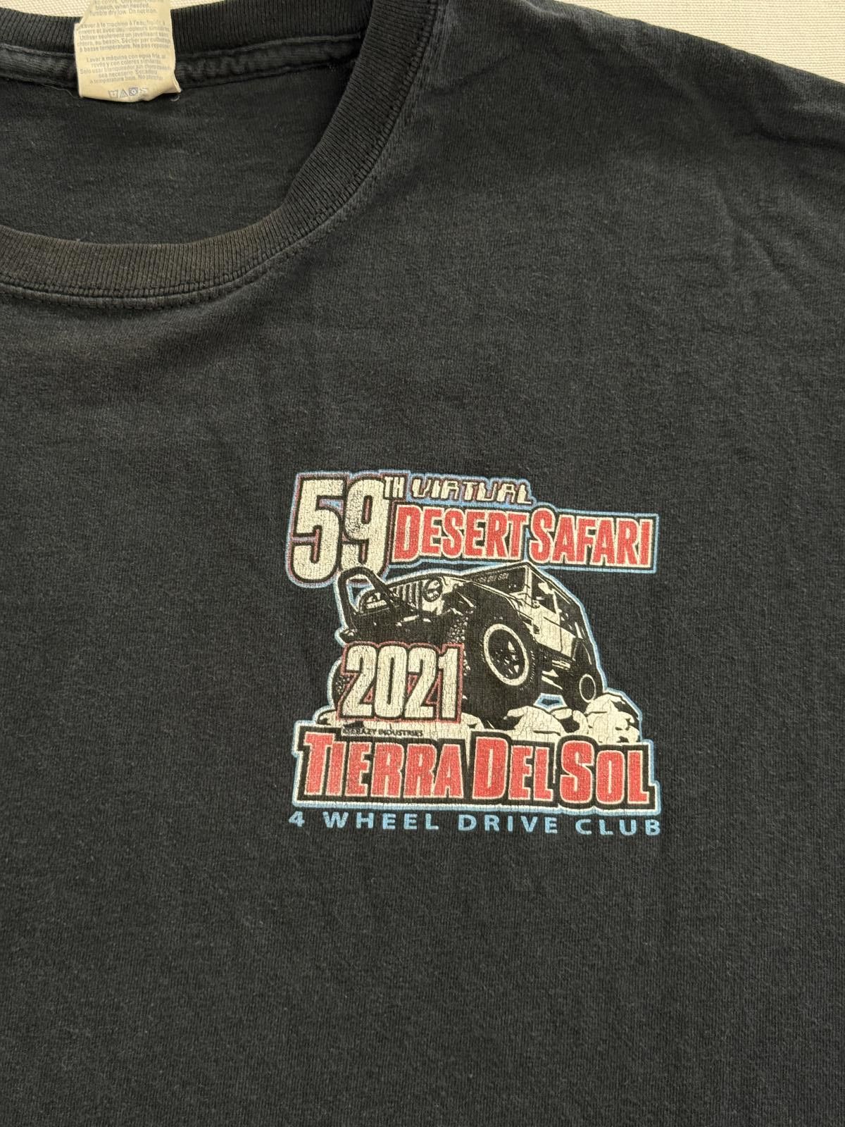 Other Faded Jeep Off-Road T-shirt 59th Virtual Desert Safari 2021 Size US XXL / EU 58 / 5 - 5 Thumbnail