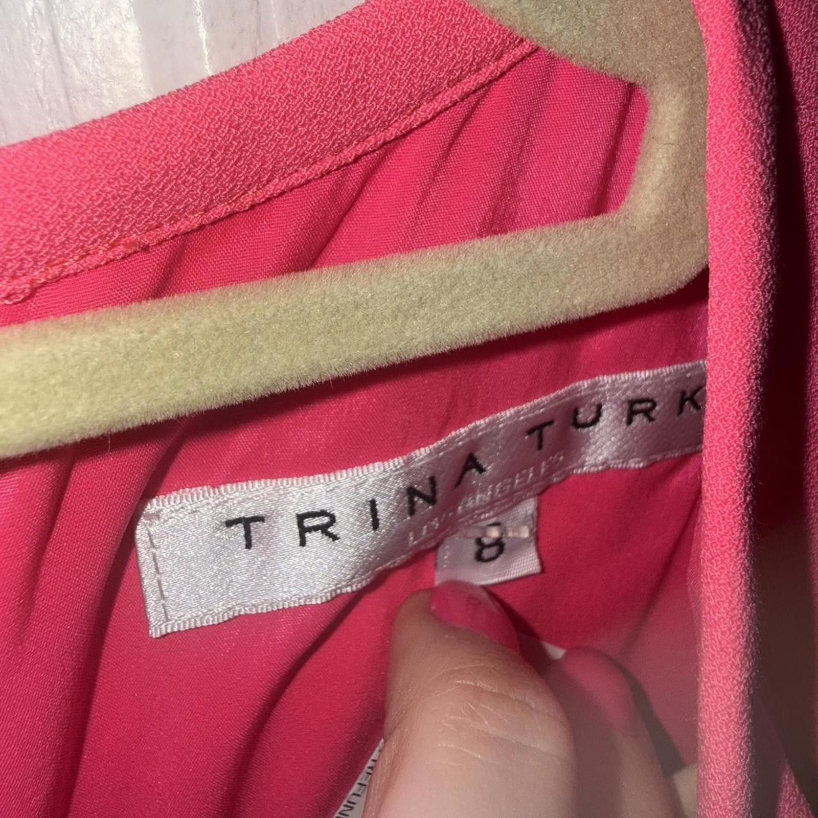Other Trina Turk Genoa Twist Front Dress Size M / US 6-8 / IT 42-44 - 6 Thumbnail