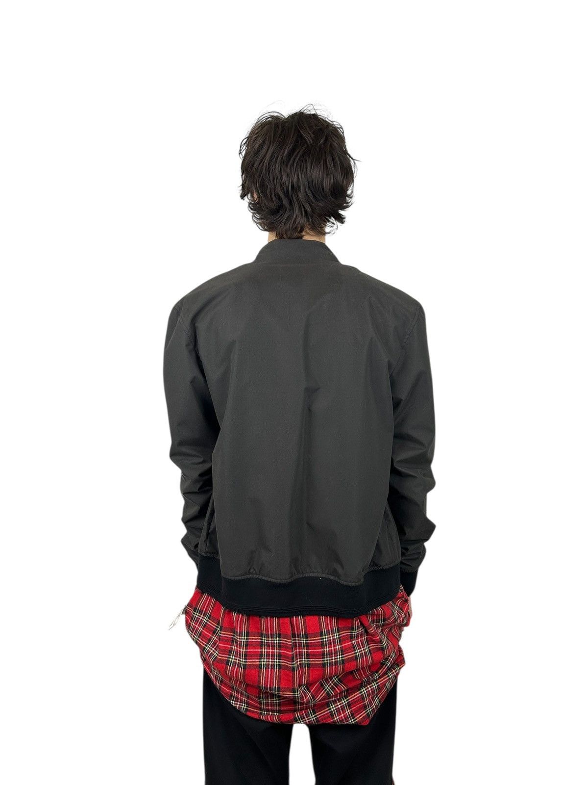 Y/Project 2018AW Runway Y/Project Tartan Tie Bomber Jacket (L) Size US L / EU 52-54 / 3 - 5 Thumbnail