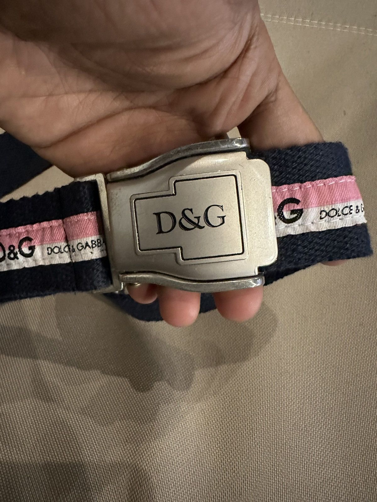 Dolce & Gabbana Dolce&Gabbana For Real Lovers Spell Logo Belt Size ONE SIZE - 2 Thumbnail