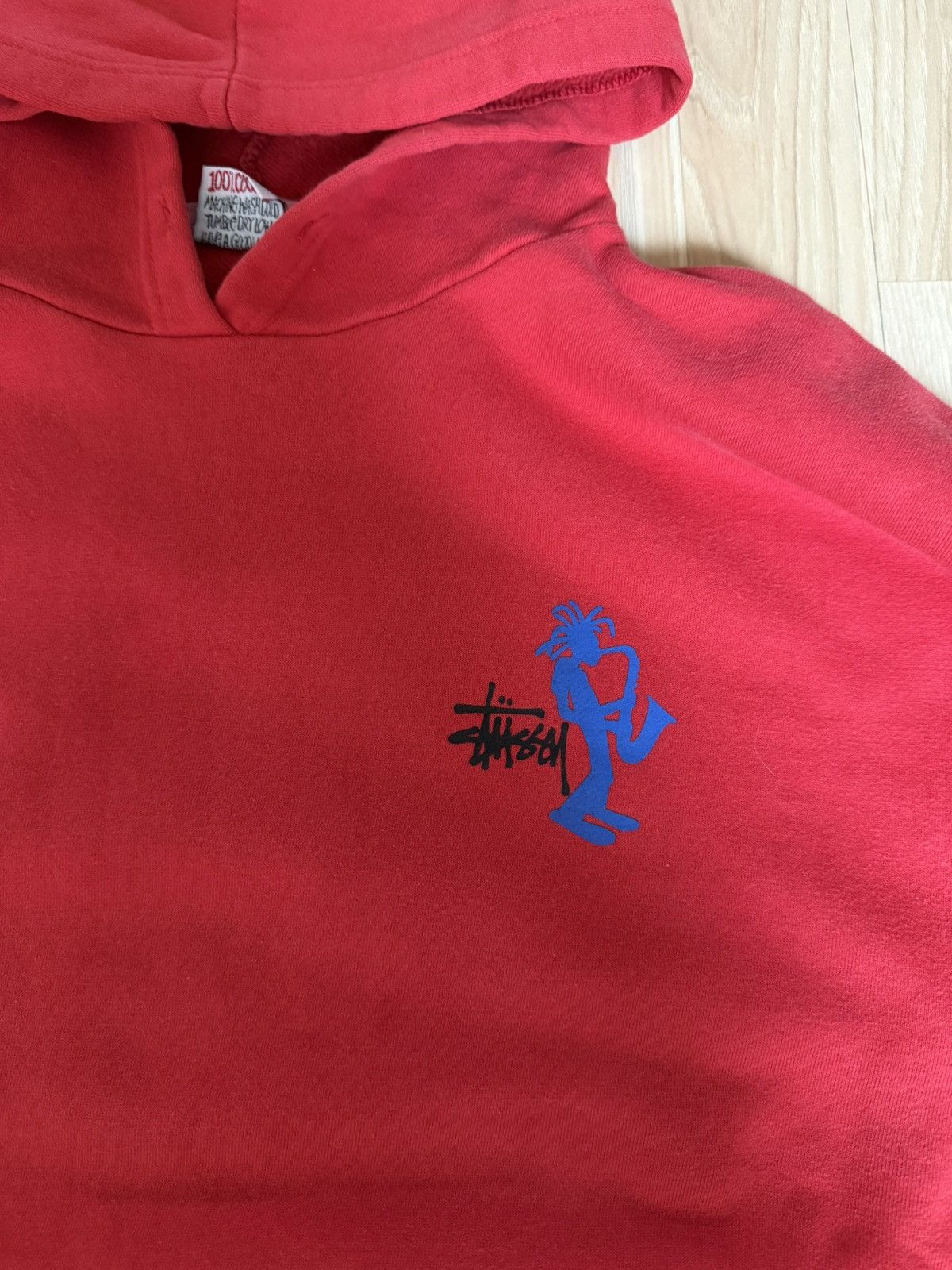 Stussy Vintage stussy saxophone hoodie Size US L / EU 52-54 / 3 - 2 Thumbnail
