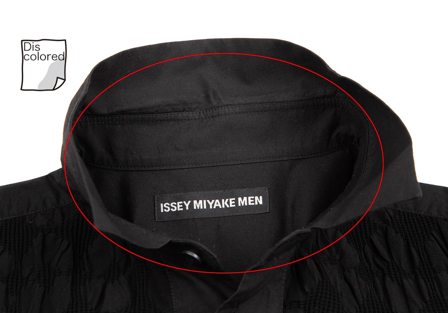 Issey Miyake Waffle Jacquard Shirt in Black Size 3 Size US L / EU 52-54 / 3 - 3 Thumbnail