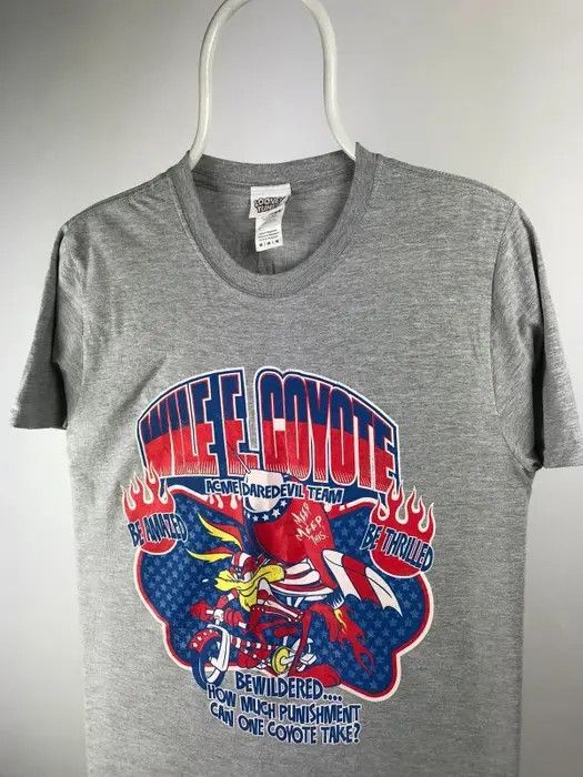 Anime Anima T-shirt looney tunes wilee coyote band tee size Medium Size US M / EU 48-50 / 2 - 2 Thumbnail