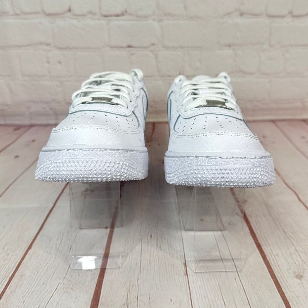 Nike Nike Air Force 1 Low Triple White Shoes Size 7Y/W Size 8.5 Size US 8.5 / IT 38.5 - 5 Thumbnail
