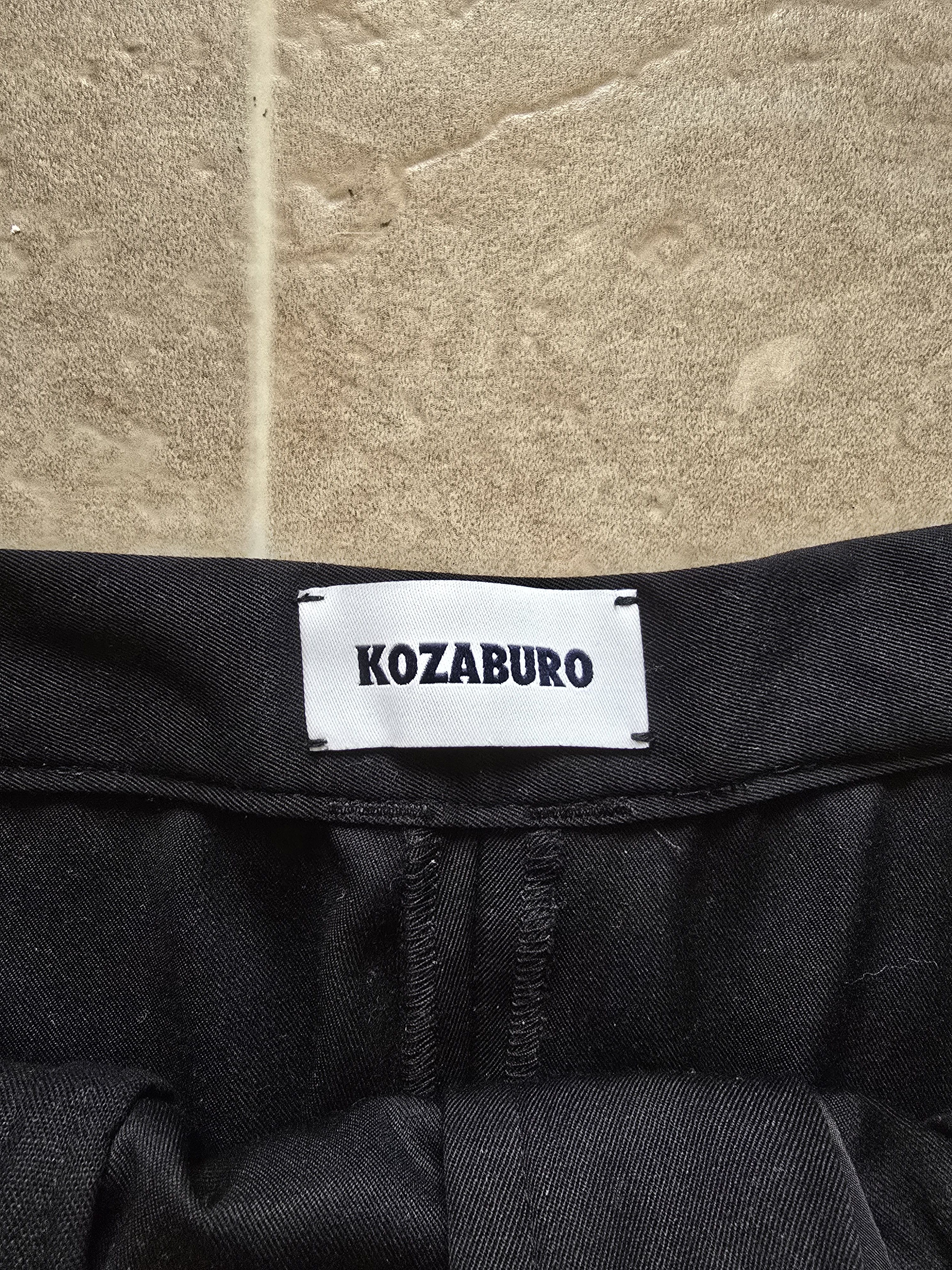 KOZABURO Kozaburo AW23 Suiting Wool Z Trousers Size US 32 / EU 48 - 4 Thumbnail