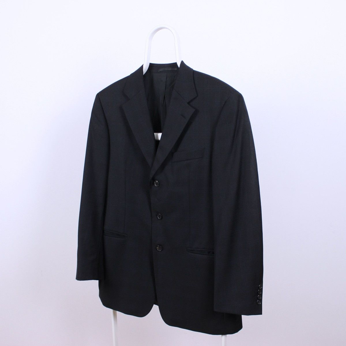 Hugo Hugo Boss Plaid Wool Blazer Jacket Size 42R - 2 Thumbnail