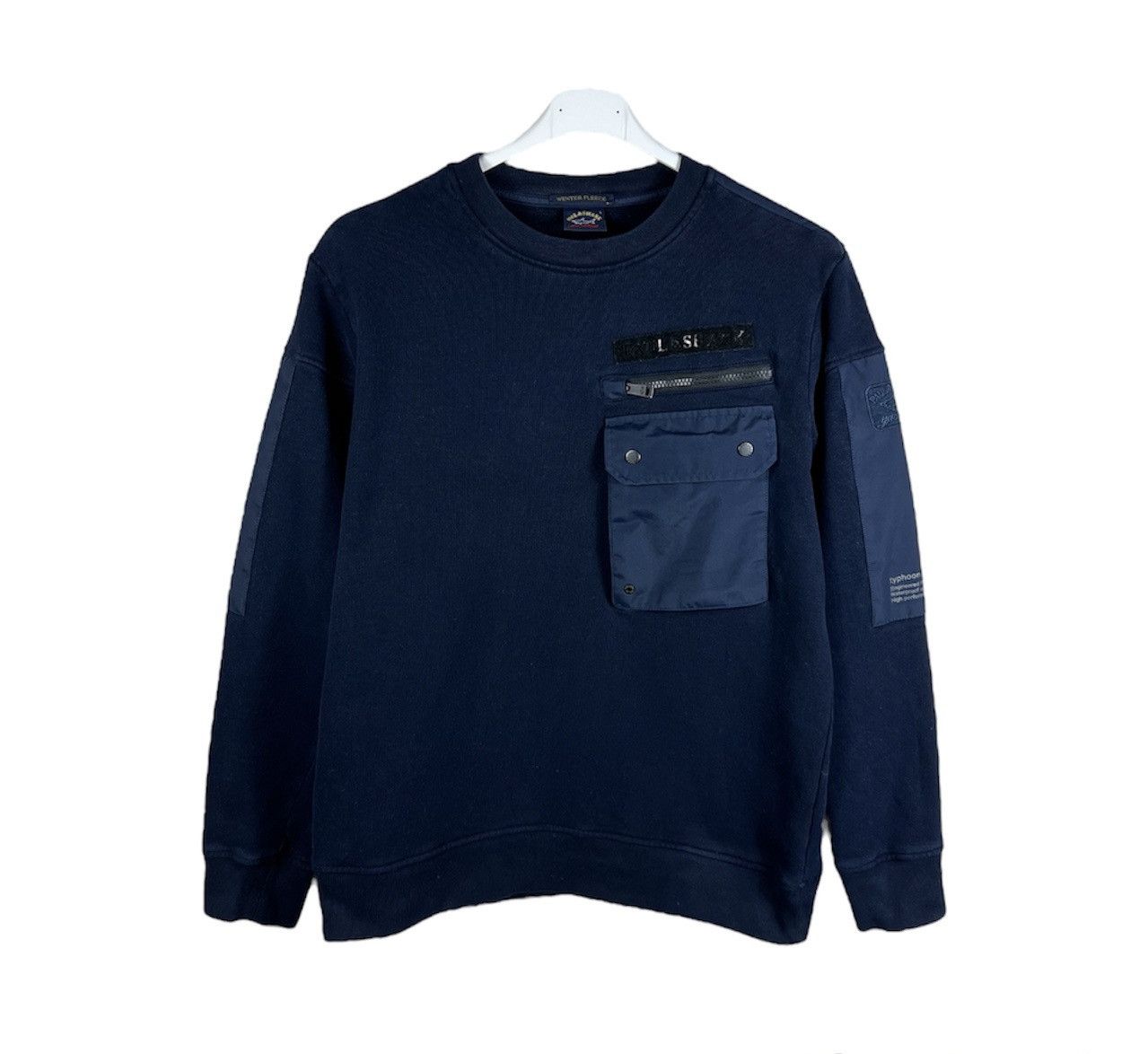 Paul & Shark winter fleece typhoon 20000 navy sweatshirt