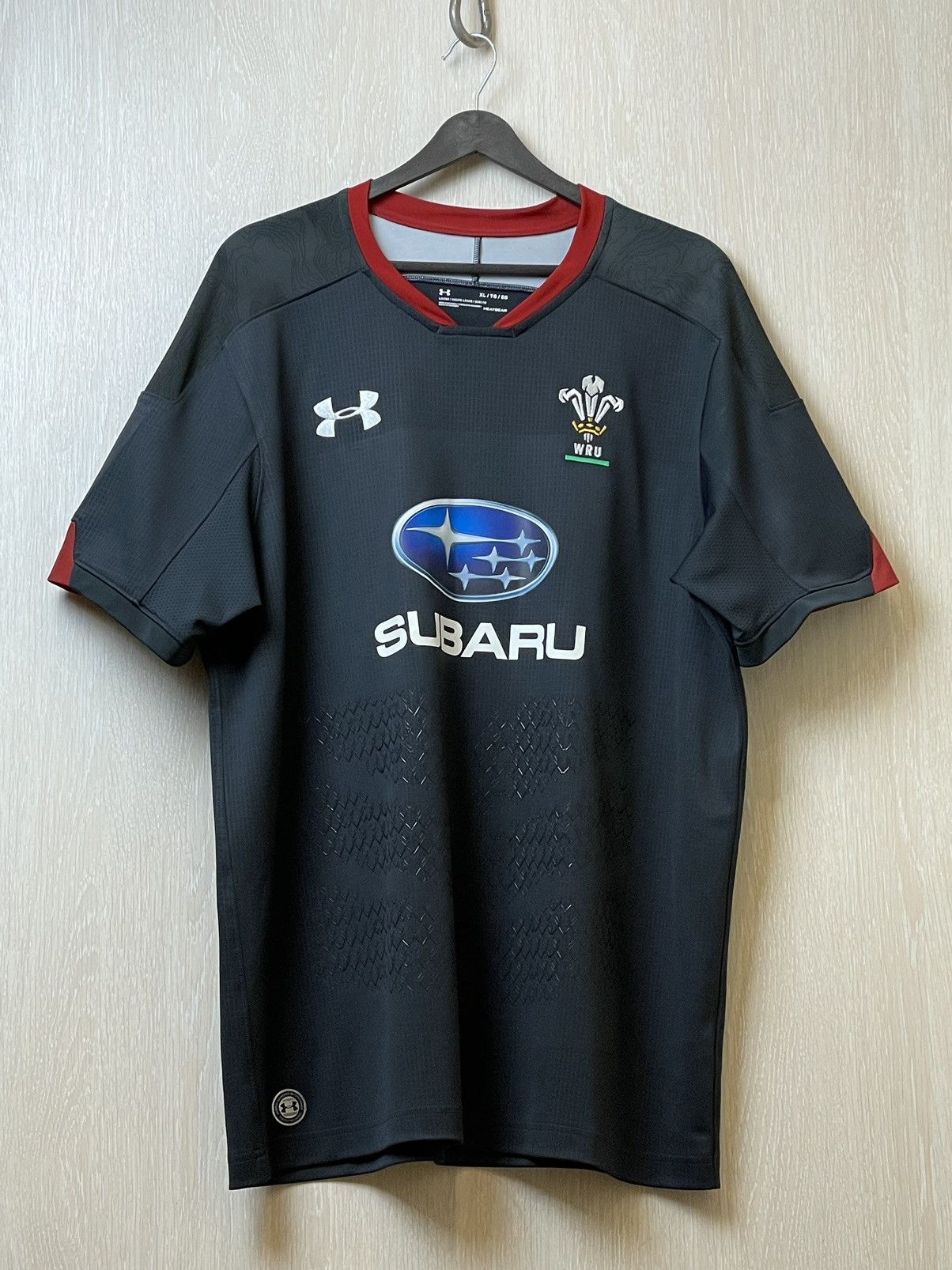 Under Armour Men's rugby T-shirt Under Armour WRU Subaru Size US XL / EU 56 / 4 - 1 Thumbnail