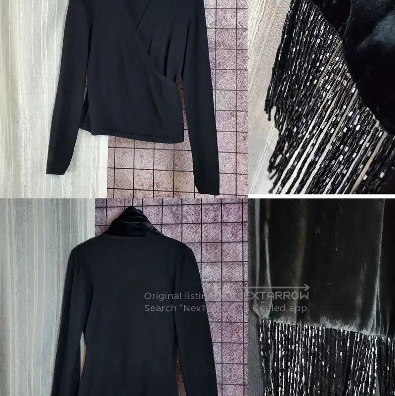 Max Mara MaxMara Black Wool Long Sleeve Sweater . Size S / US 4 / IT 40 - 4 Thumbnail