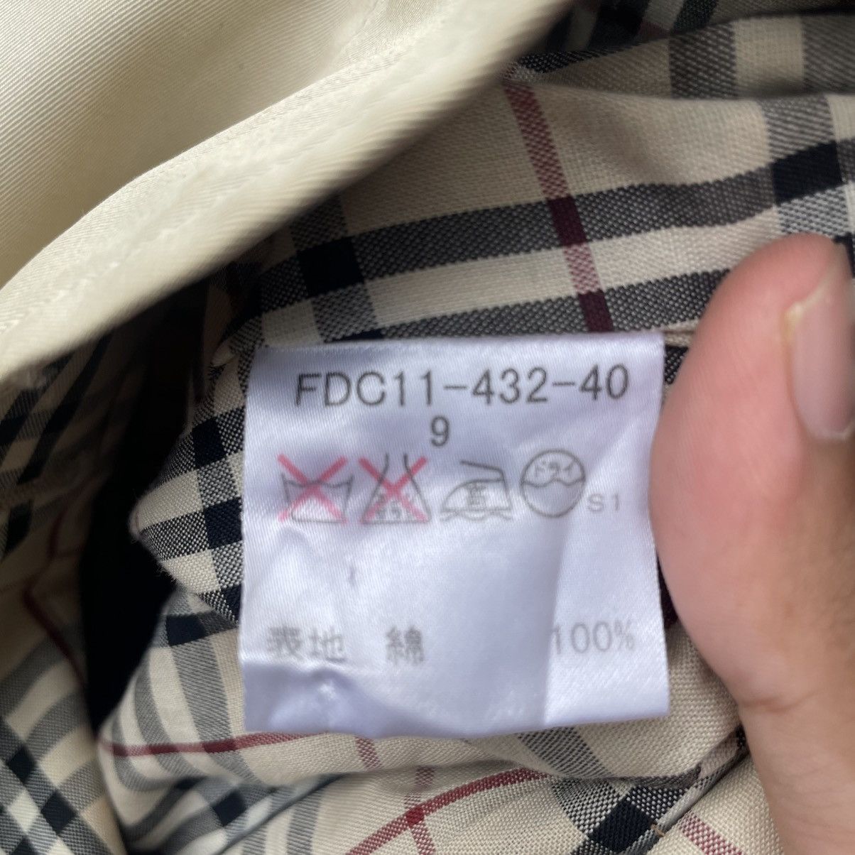 Burberry × Other × Vintage Vintage Blueberry’s London Jacket Size US M / EU 48-50 / 2 - 8 Thumbnail