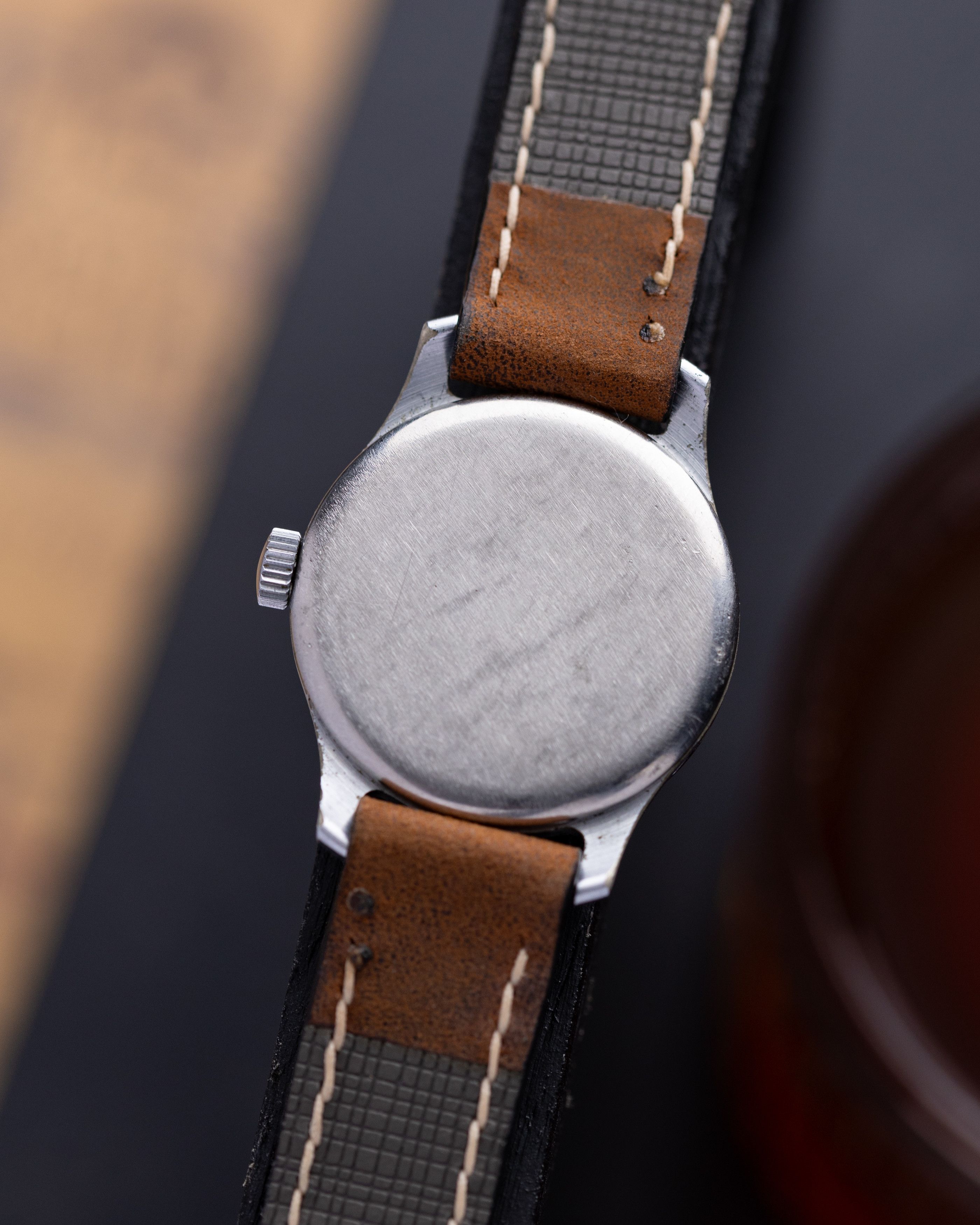Other Pobeda Vintage Soviet Watch Patina Dial from 1950's Size 34 - 3 Thumbnail