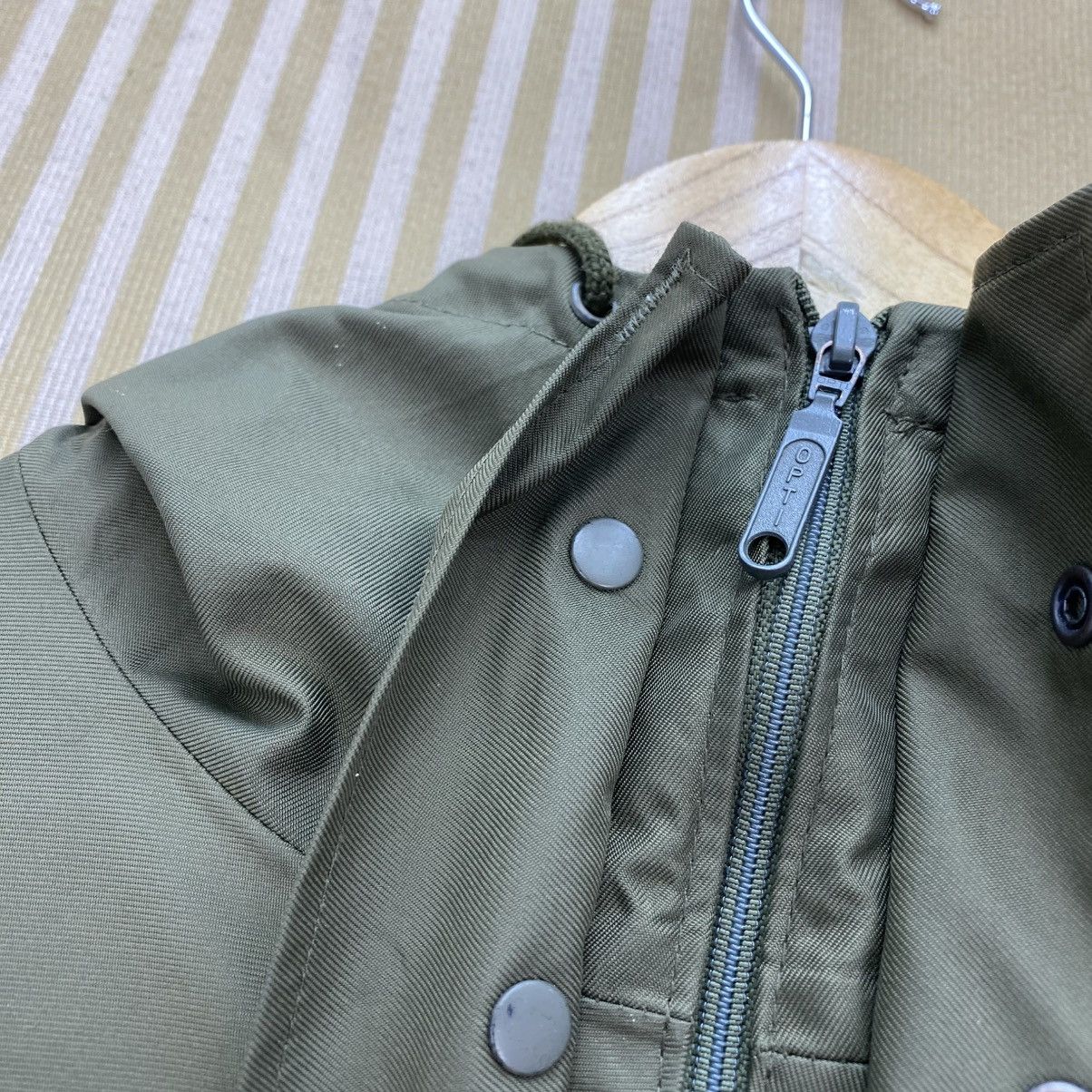 Vintage 🌺Vintage German Army Gore-tex Rain Parka Jacket Size US M / EU 48-50 / 2 - 3 Thumbnail