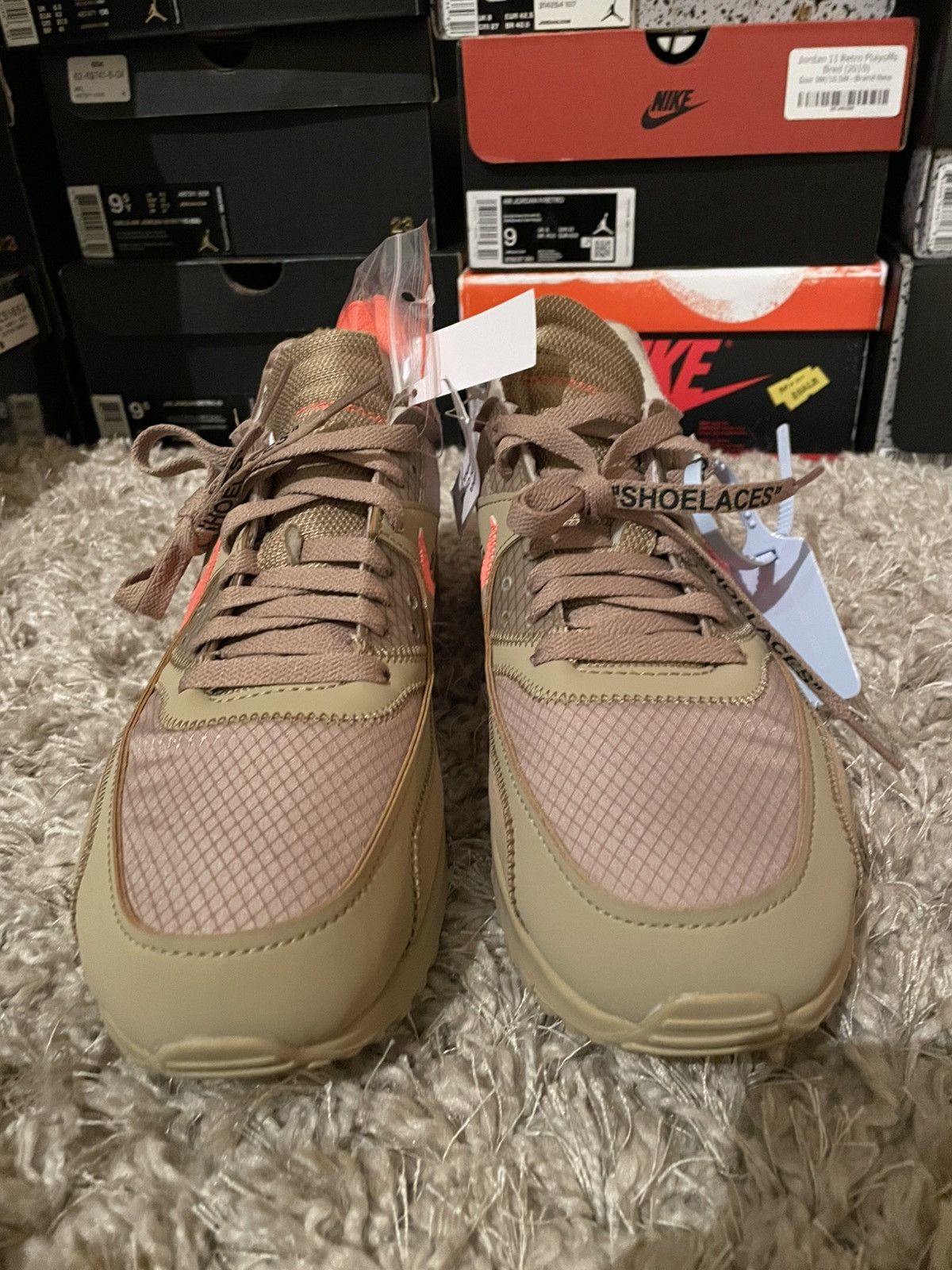 Nike × Off-White OFF WHITE x Air Max 90 The 10 Size US 9.5 / EU 42-43 - 4 Thumbnail