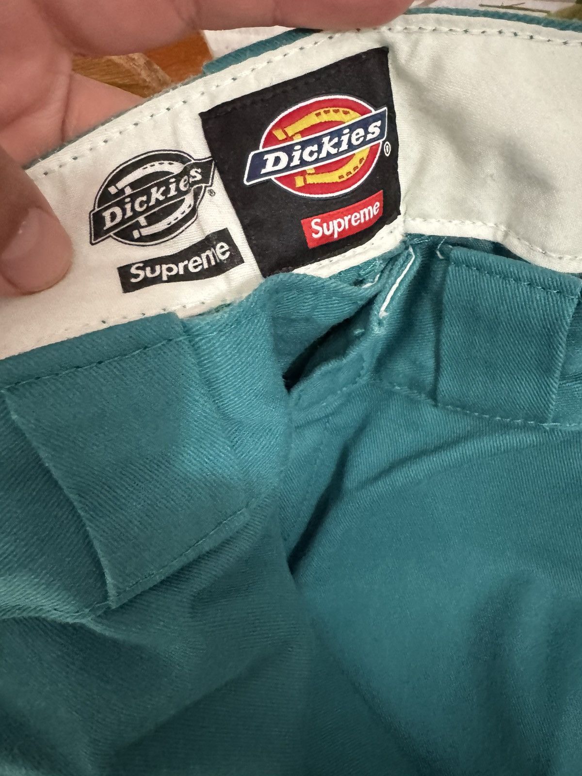 Dickies × Supreme Supreme X Dickies 874 Stripe Work Pant Money Green Size US 30 / EU 46 - 4 Thumbnail