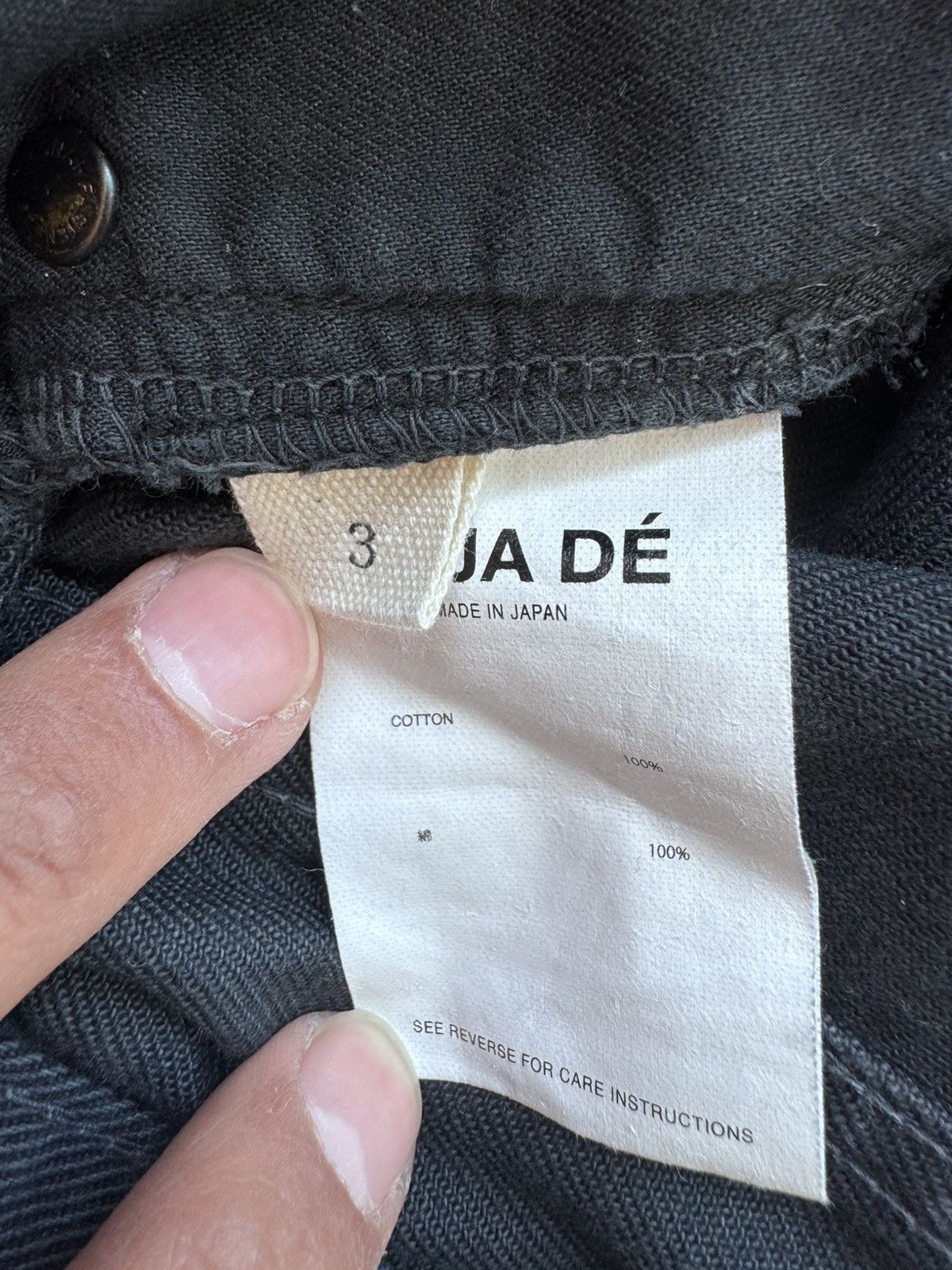 Vuja De Vuja Dé Jeans Size US 33 - 4 Thumbnail