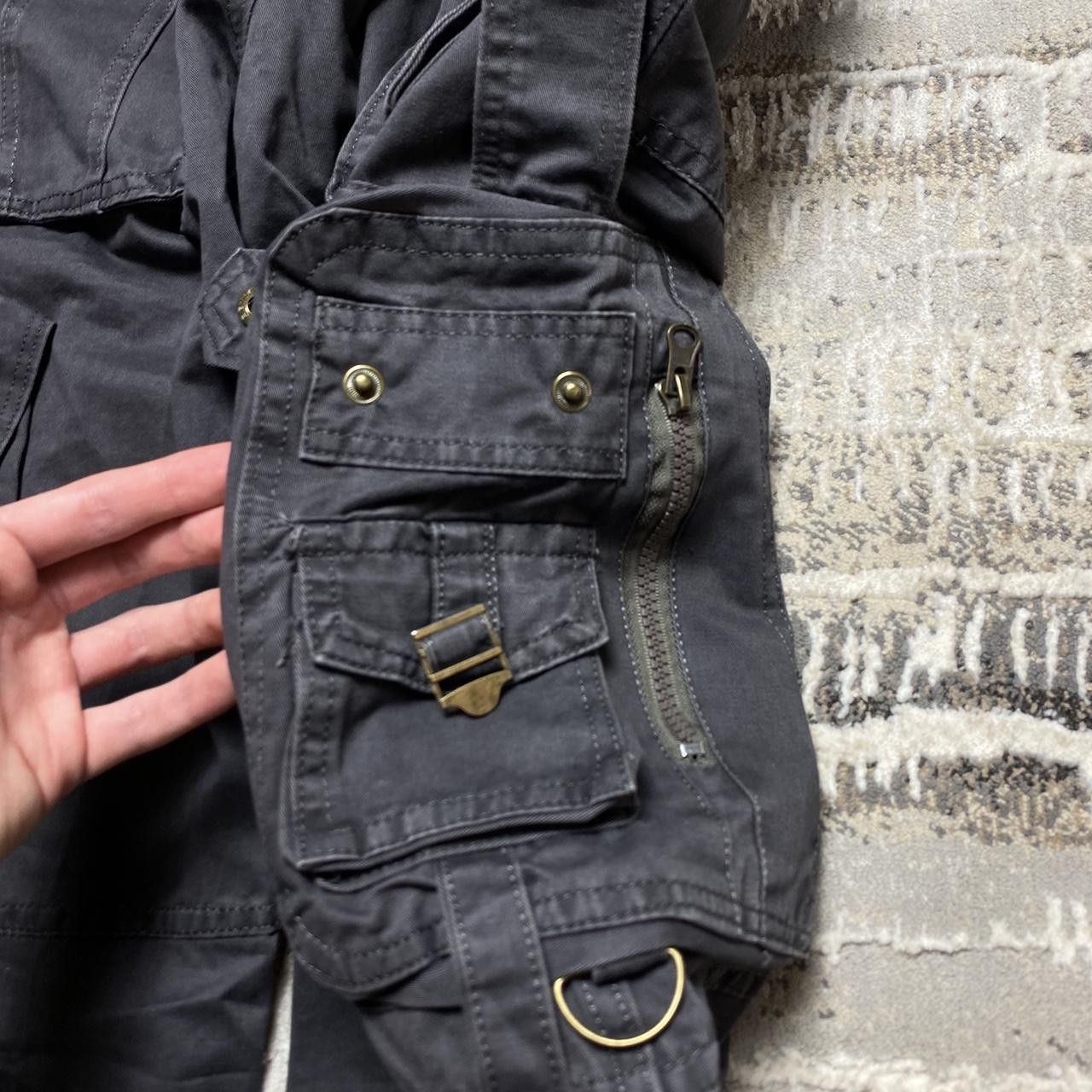 Japanese Brand 00s Opium Cargo Trousers Grey 32" Size US 32 / EU 48 - 7 Thumbnail