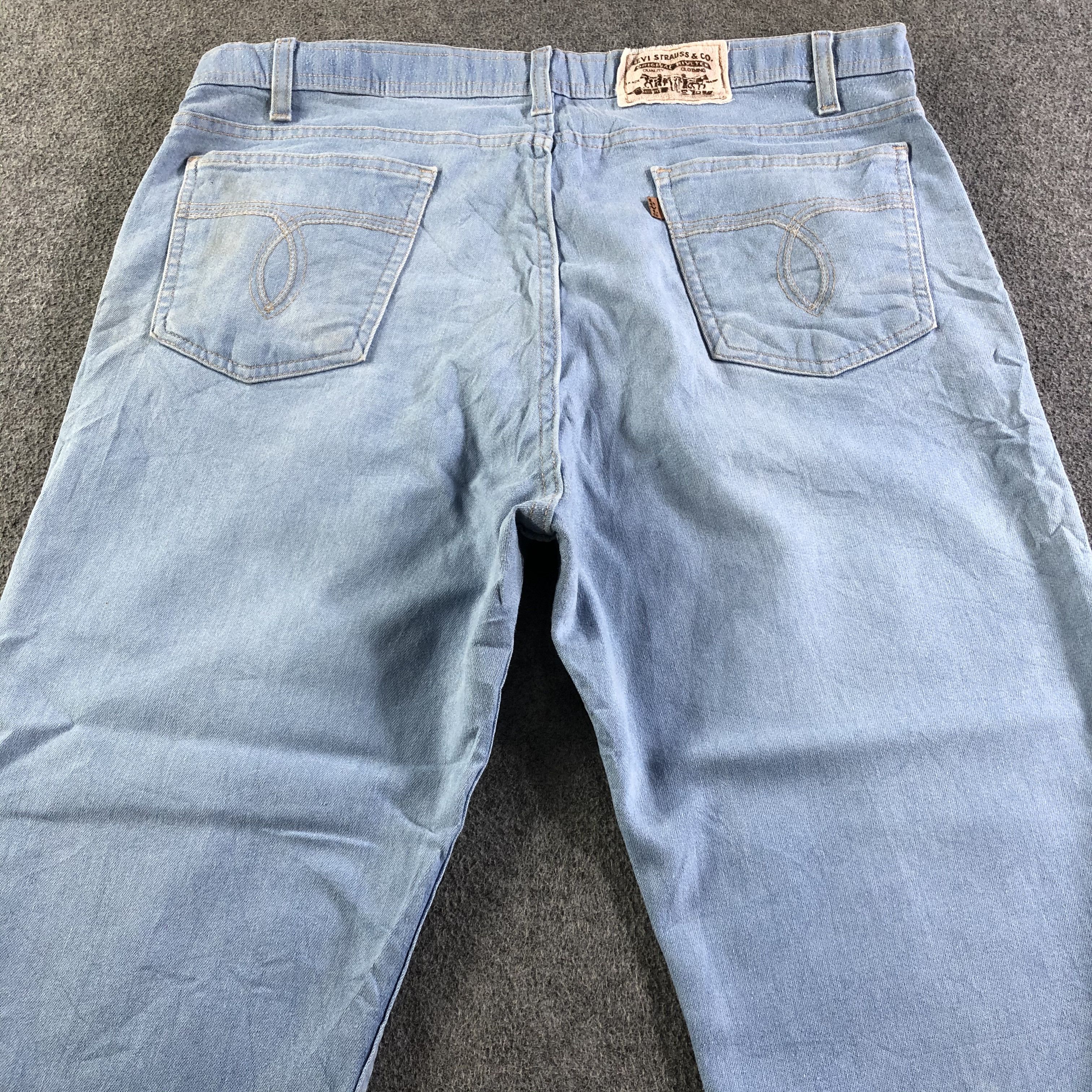 Levi's Vintage Blue Wash Levis Jeans-J4389 Size US 37 - 4 Thumbnail