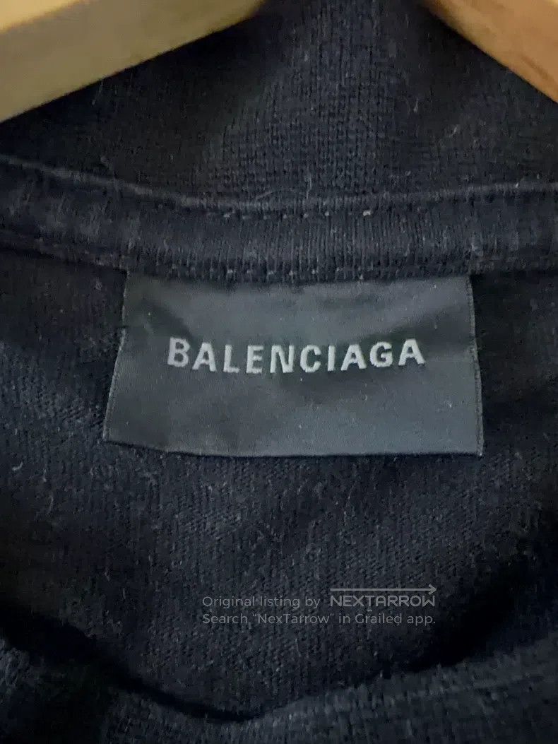 Balenciaga Balenciaga Letter Printed Crewneck Short Sleeve T-Shirt Size US XS / EU 42 / 0 - 3 Thumbnail