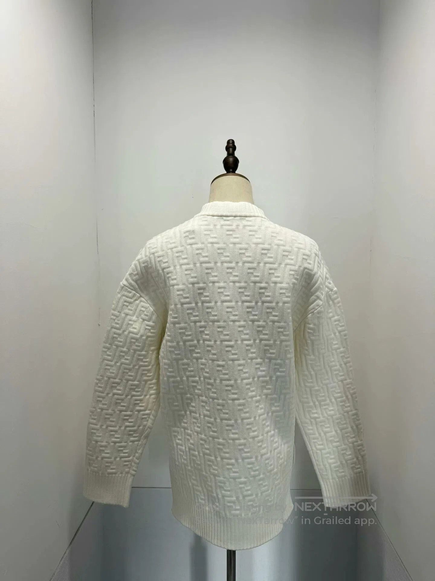 Fendi Fendi Double F Embossed Sweatshirt Size 36. Size S / US 4 / IT 40 - 2 Thumbnail