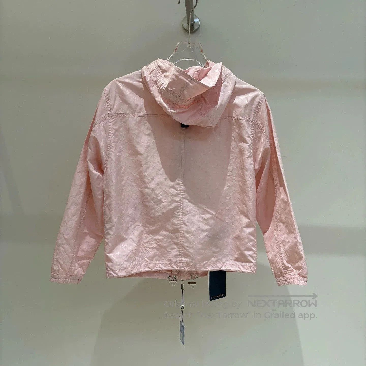 Louis Vuitton Louis Vuitton Pink Logo Hooded Jacket. Size US XS / EU 42 / 0 - 2 Thumbnail